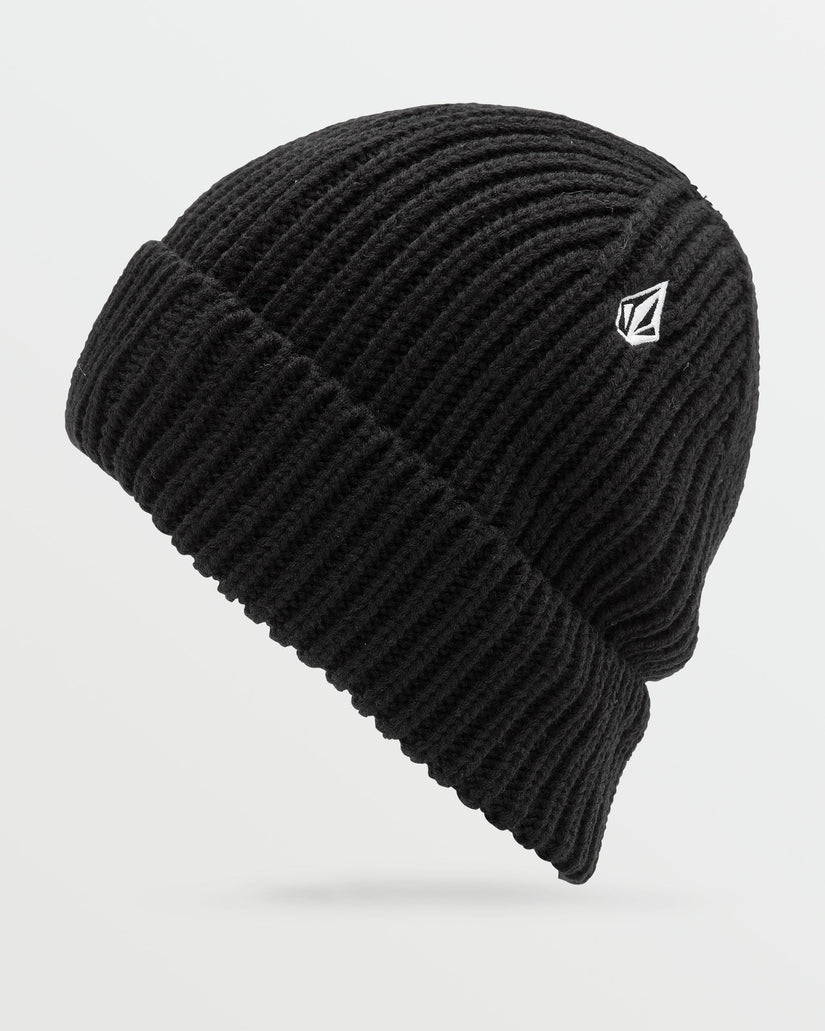 Mens Roller Beanie - Black