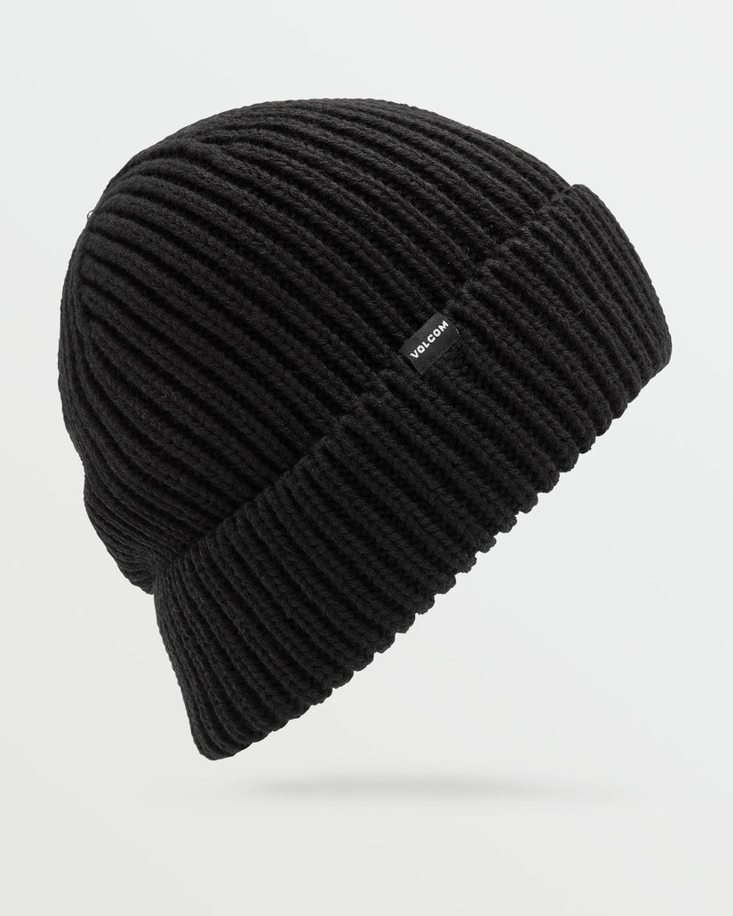 Mens Roller Beanie - Black