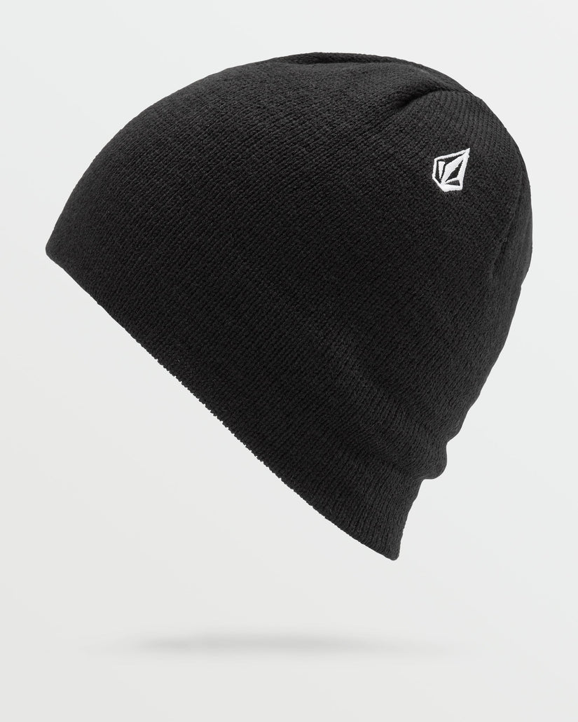 Mens V.Co Skull Beanie - Black