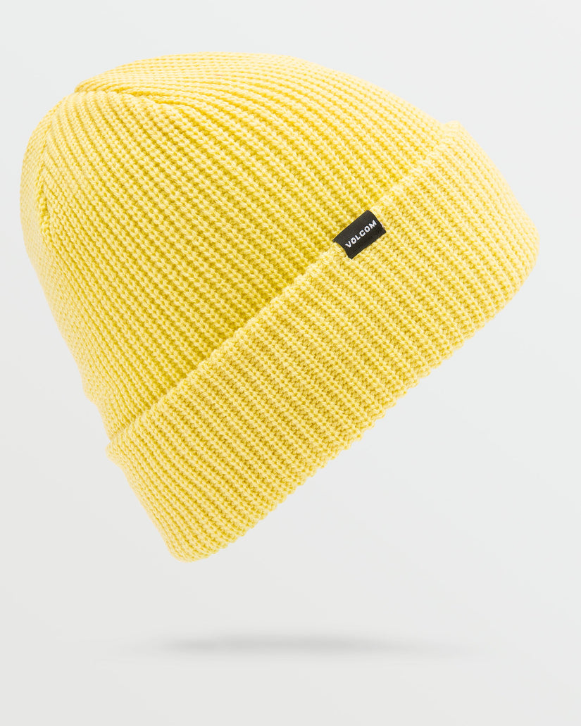 Mens Sweep Beanie - Dark Yellow