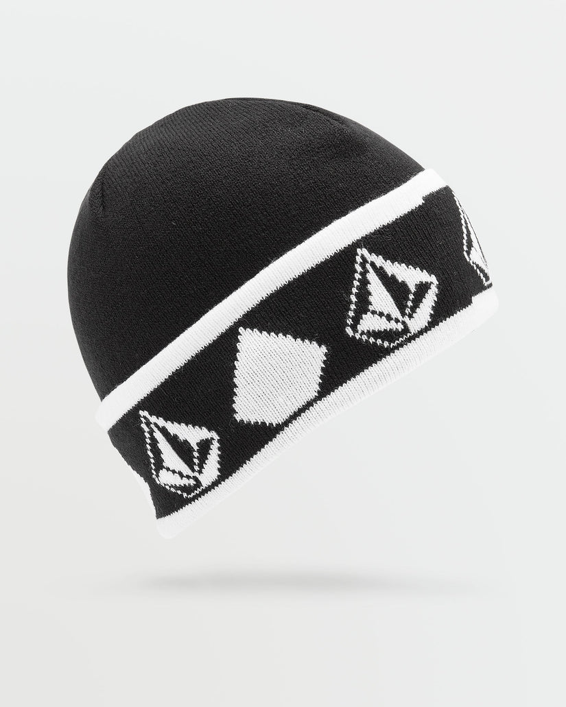 Kids Powder Beanie - Black