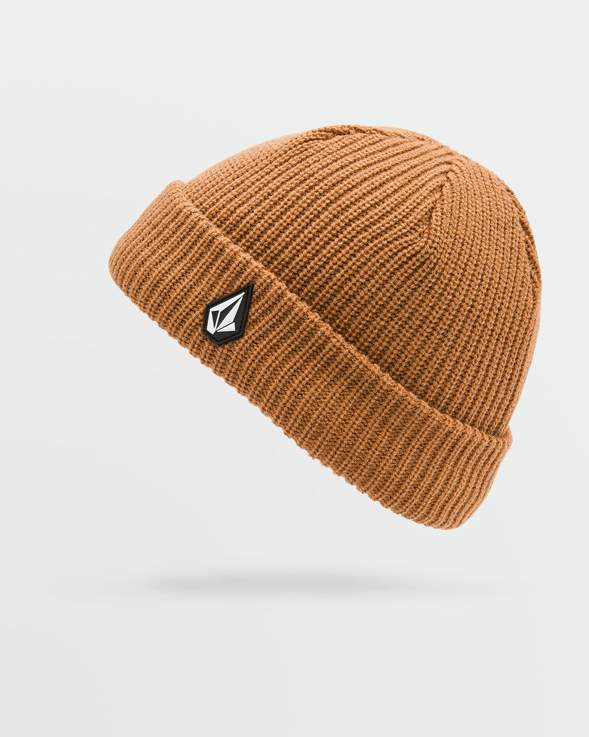 Kids Youth Lined Beanie - Caramel