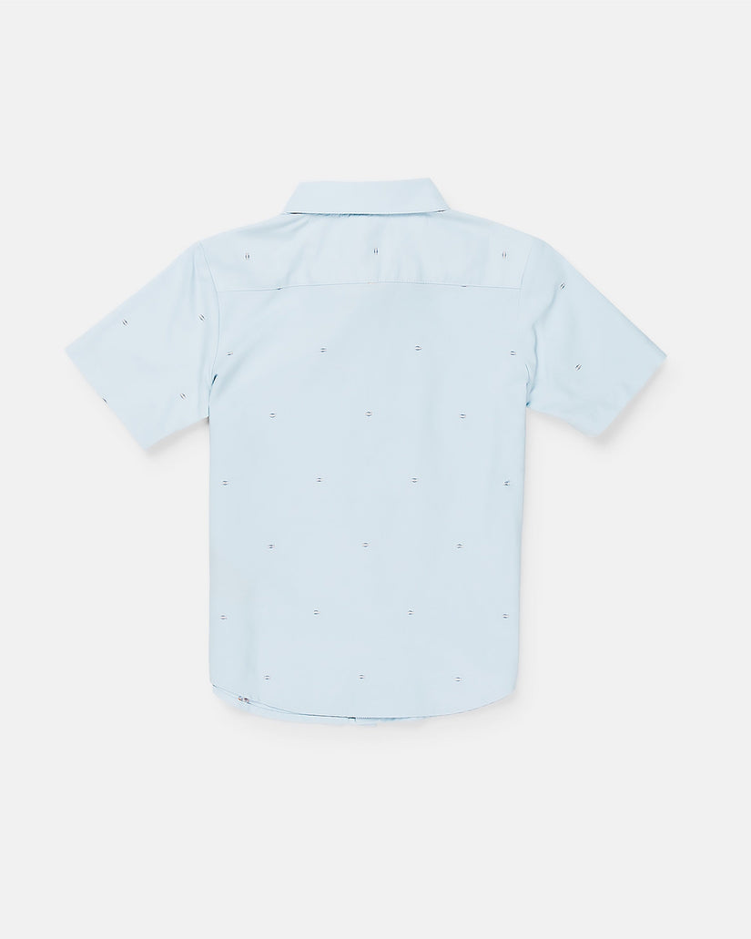 Toddler Boys Bankstone Short Sleeve Shirt - Light Blue