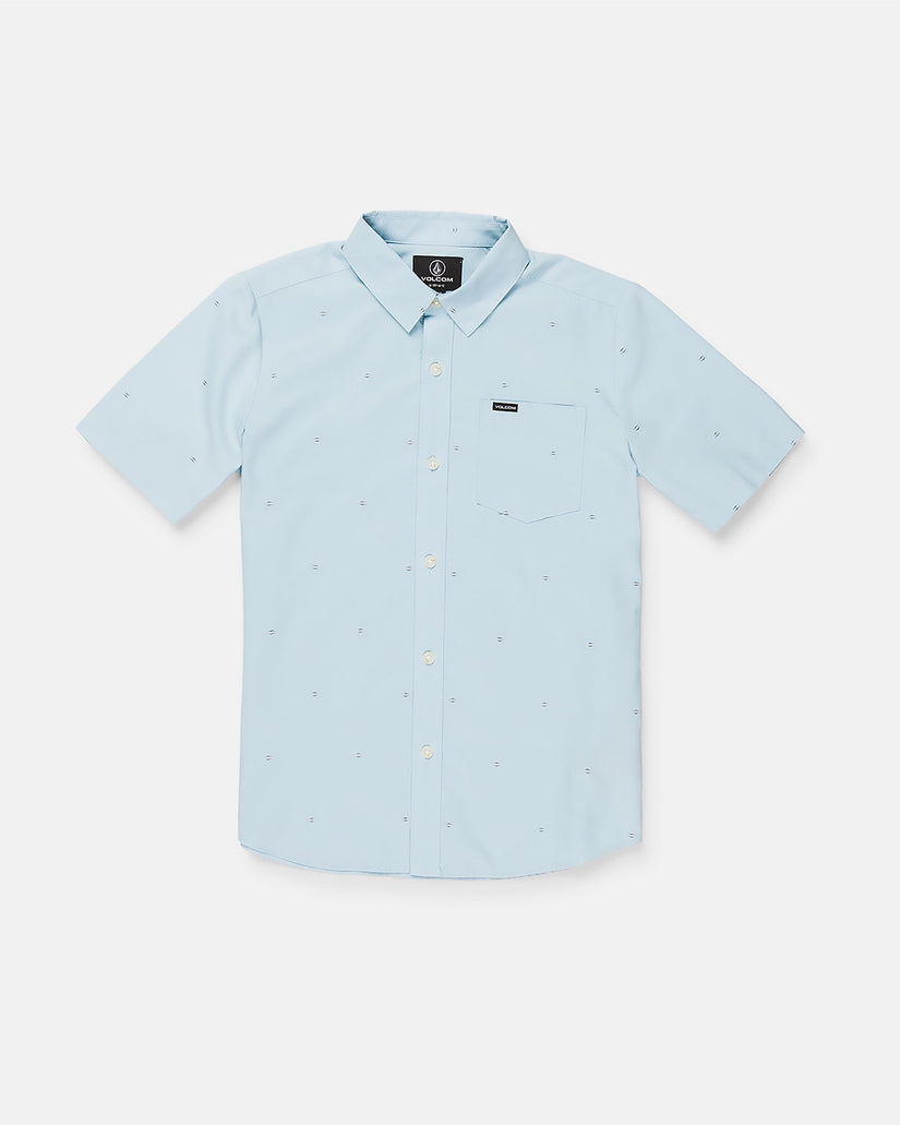 Big Boys Bankstone Short Sleeve Shirt - Light Blue