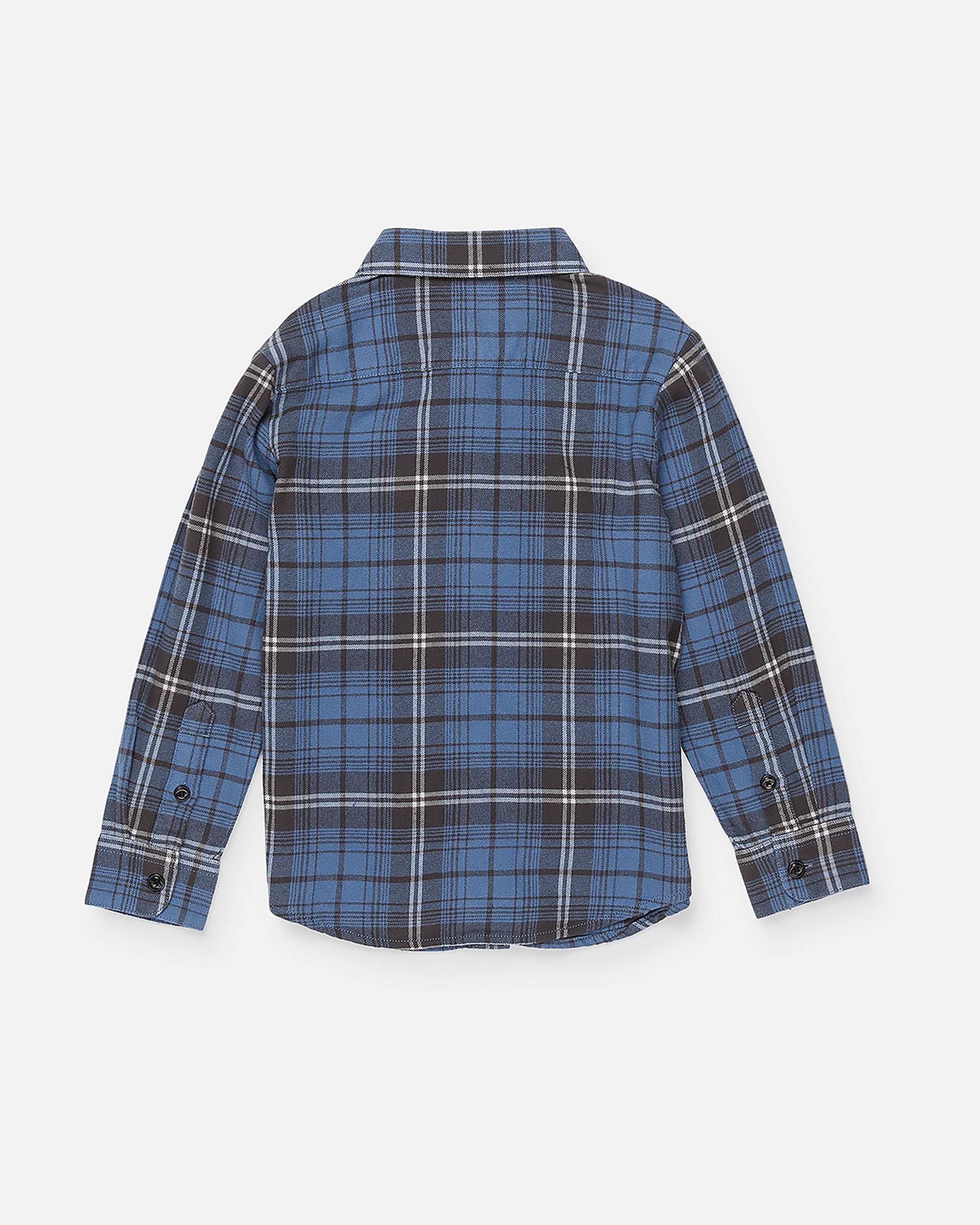 Toddler Boys Caden Plaid Long Sleeve Shirt