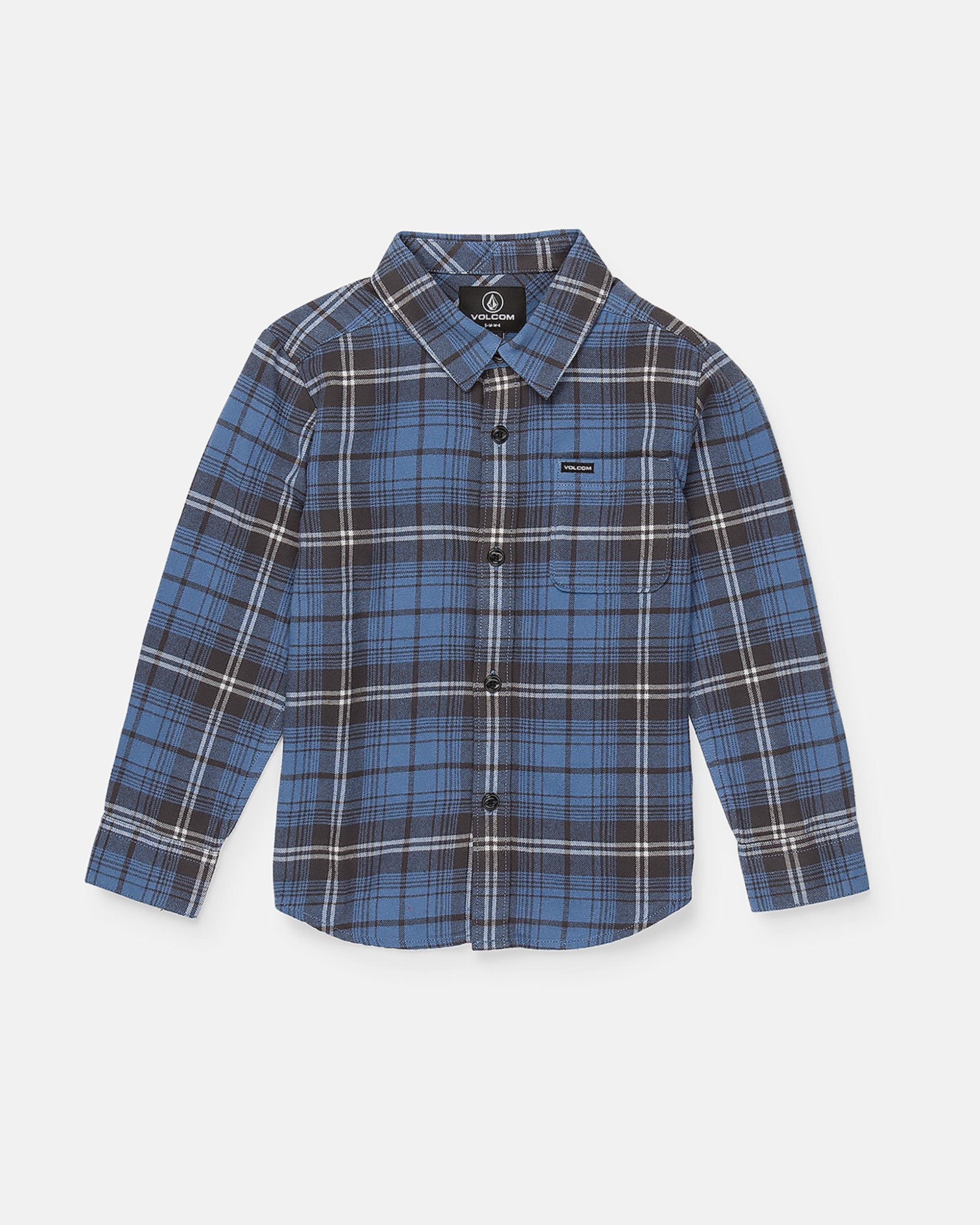 Toddler Boys Caden Plaid Long Sleeve Shirt