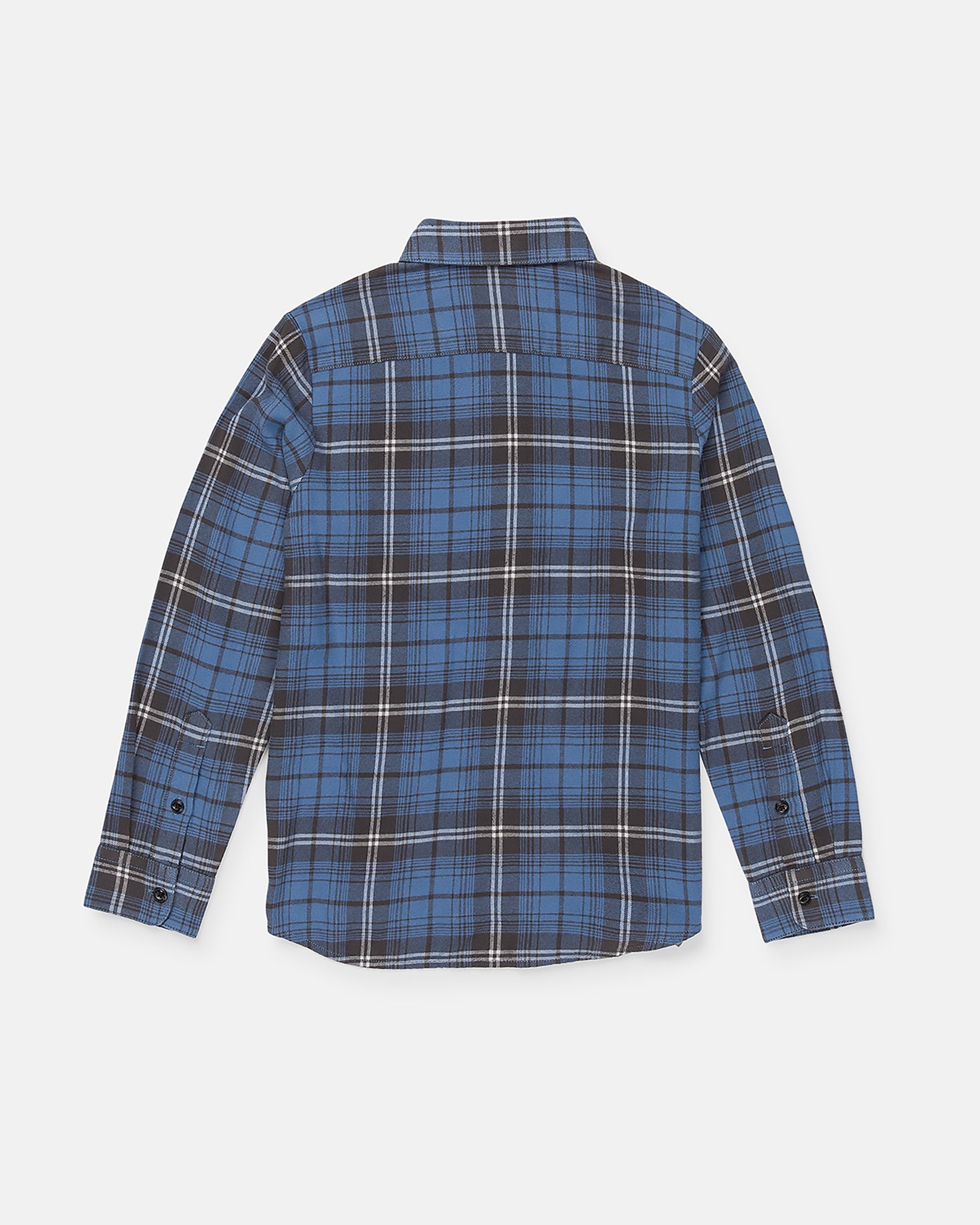 Big Boys Caden Plaid Long Sleeve Shirt