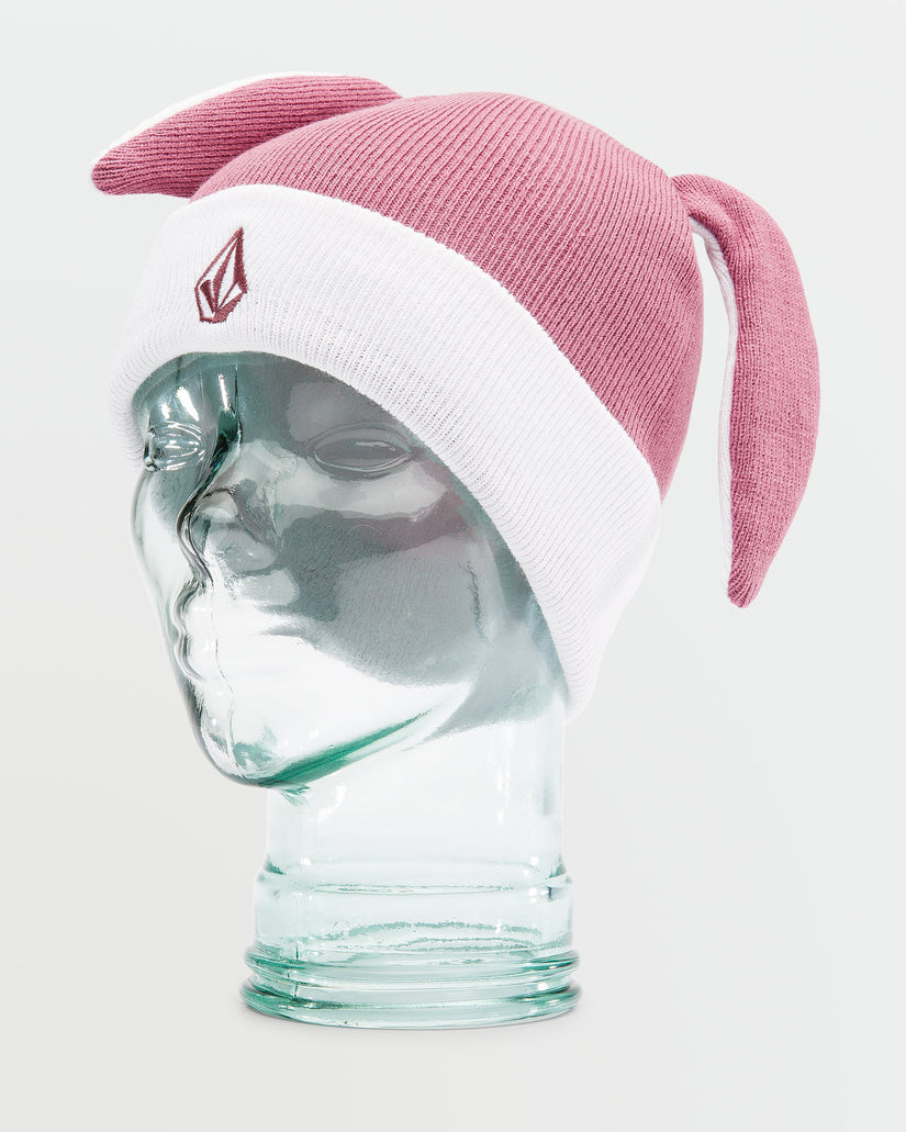 Kids Snow Creature Beanie - Blurred Violet