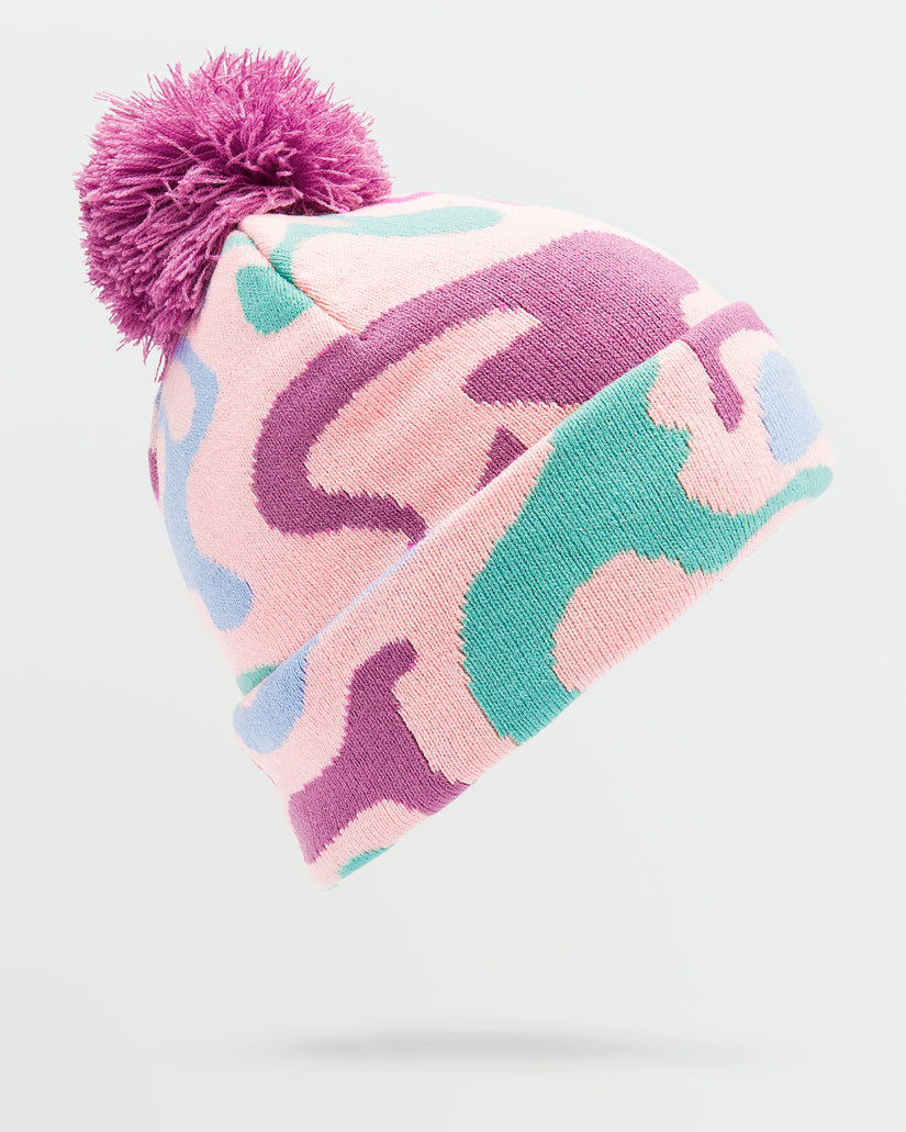 Kids Camoblast Beanie - Pink