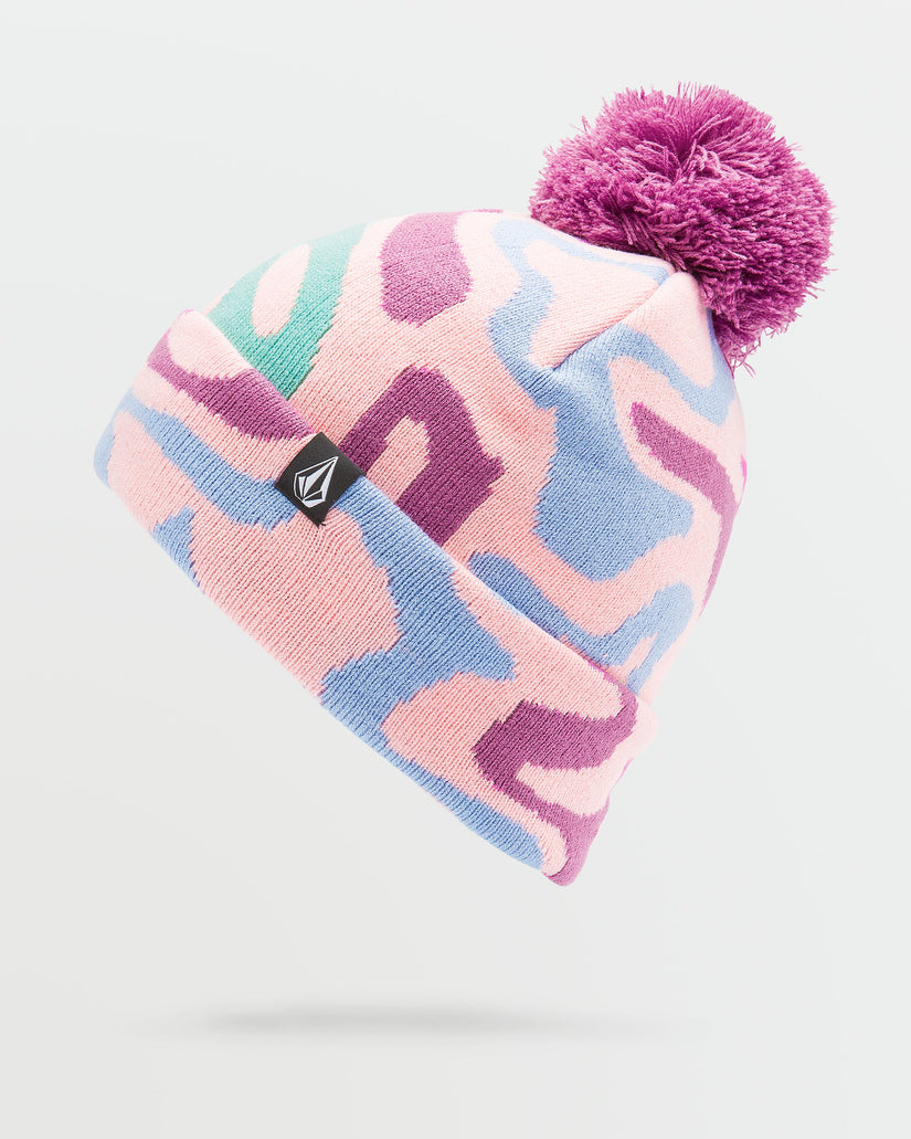 Kids Camoblast Beanie - Pink