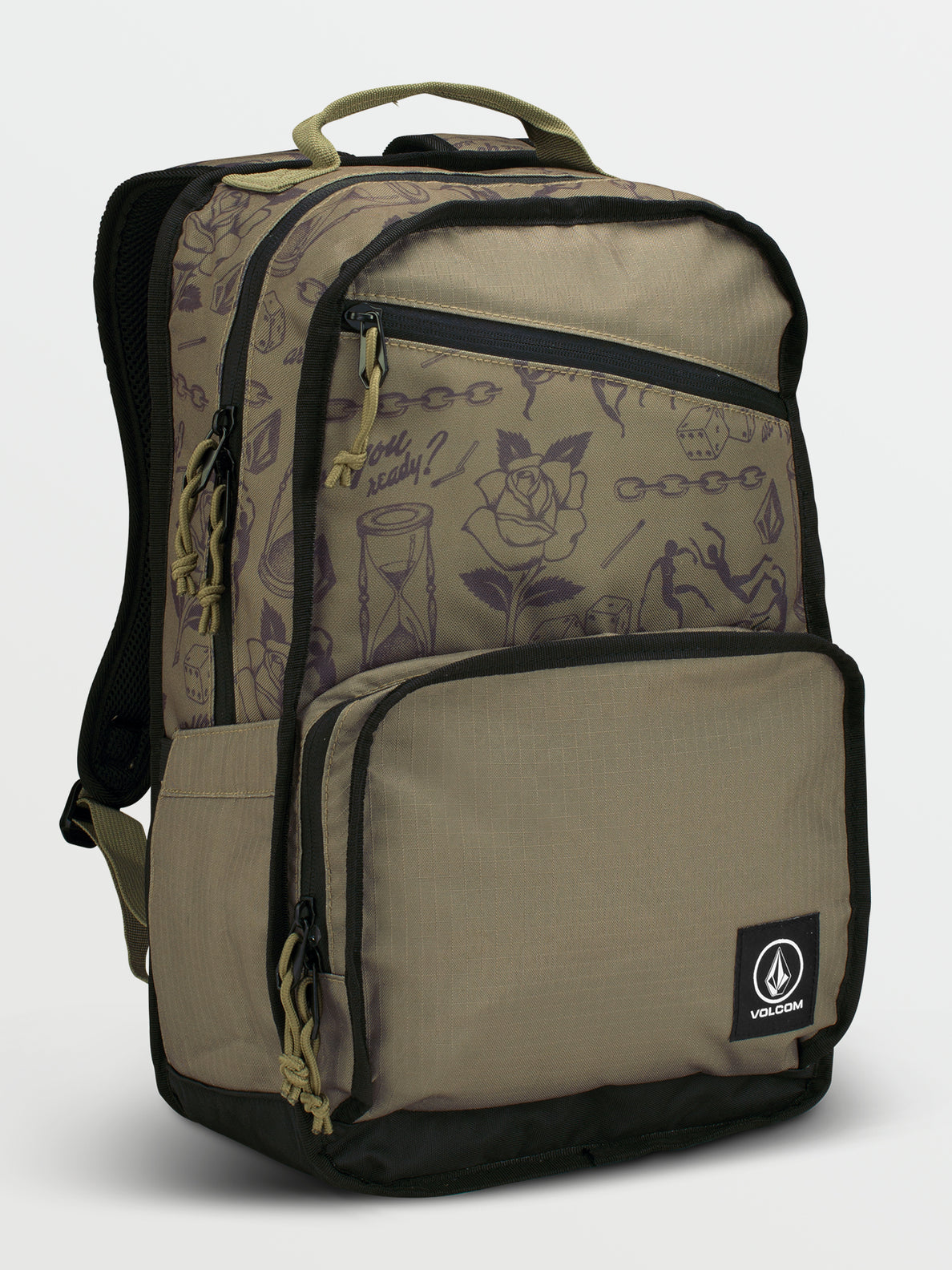 Volcom - School Backpack | Black – Plusskateshop.com