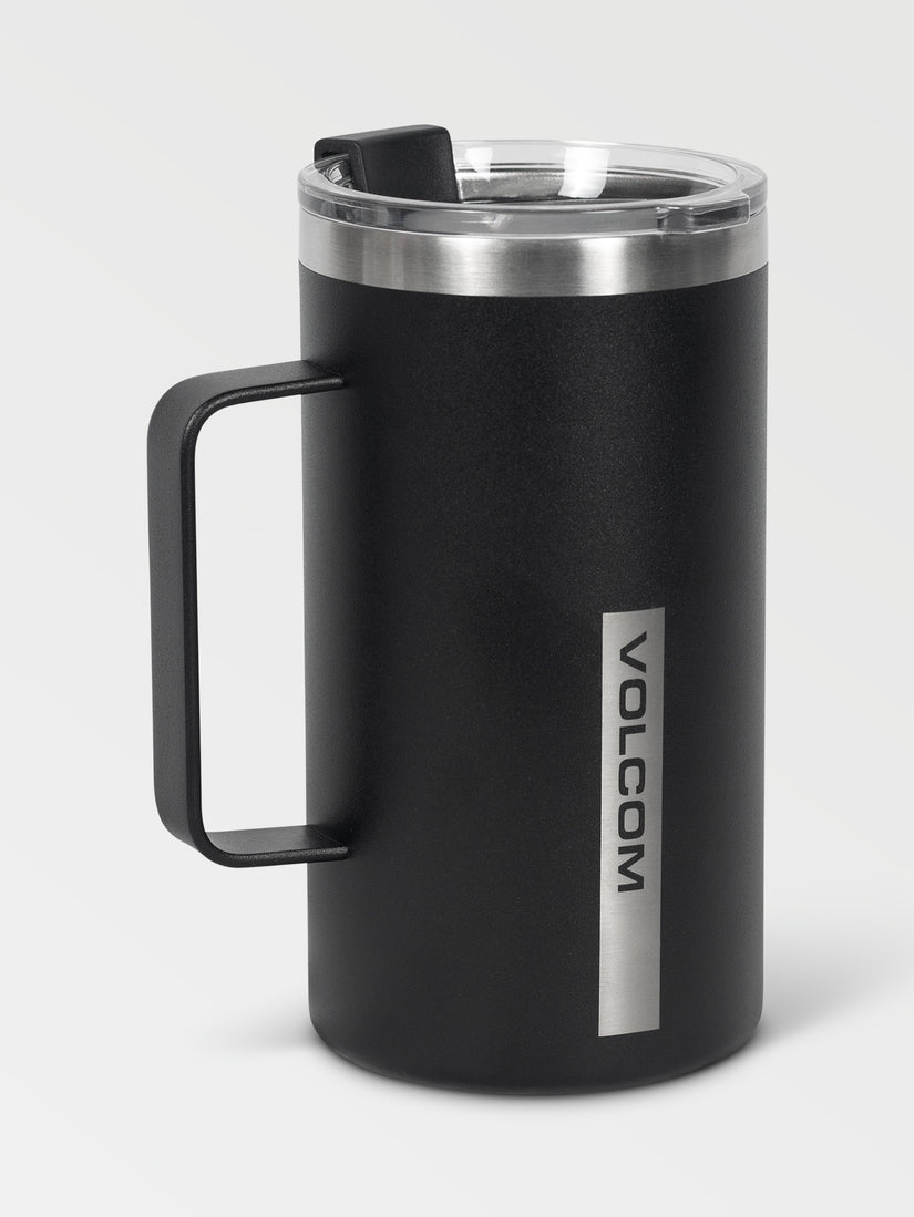 Tallboy Stainless Steel Mug - Black White