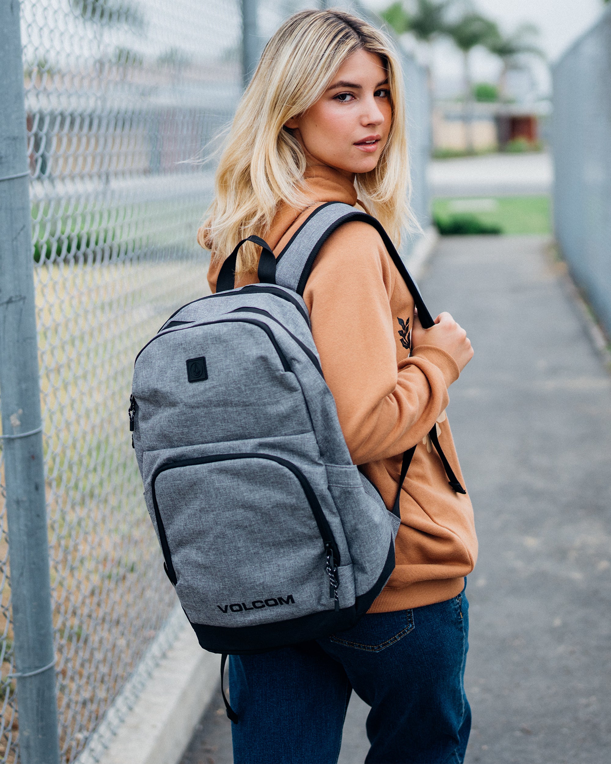 Grey bookbags on sale