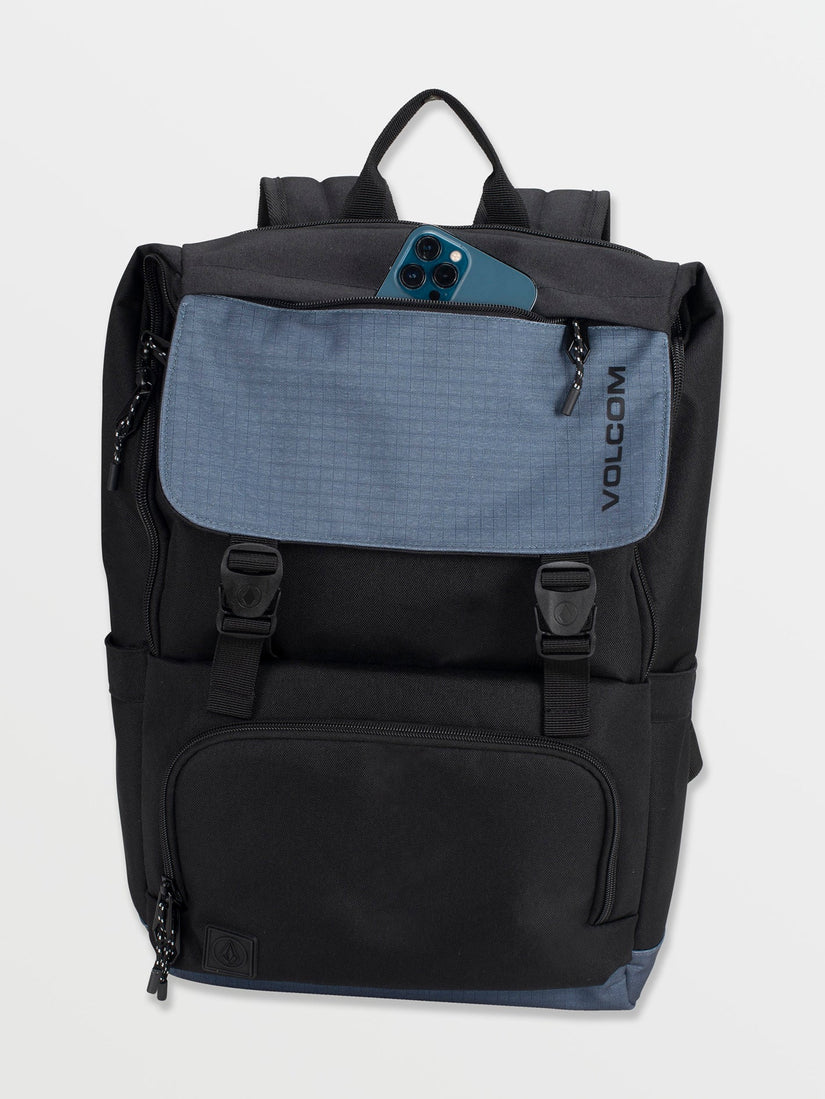 Charter Fold Over Backpack - Storm Blue