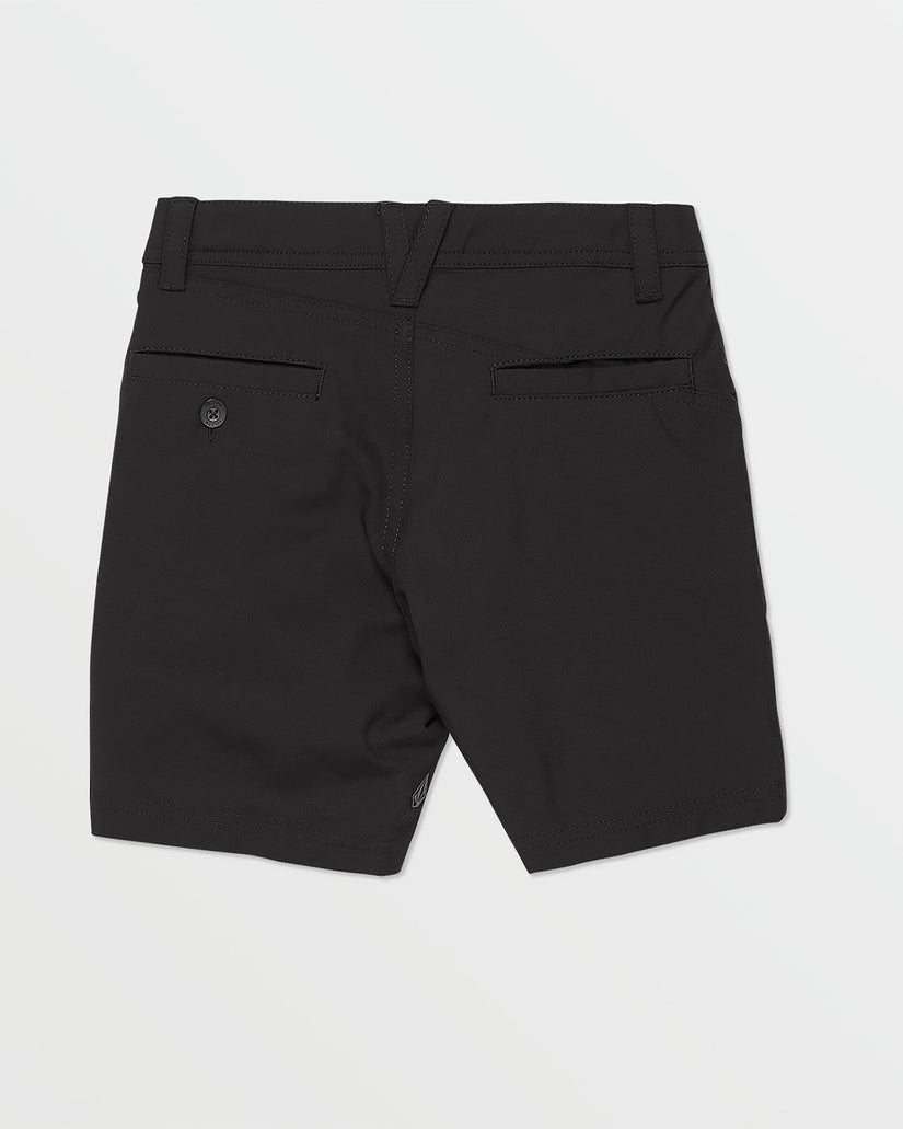 Toddler Boys Frickin Cross Shred Static Shorts - Black