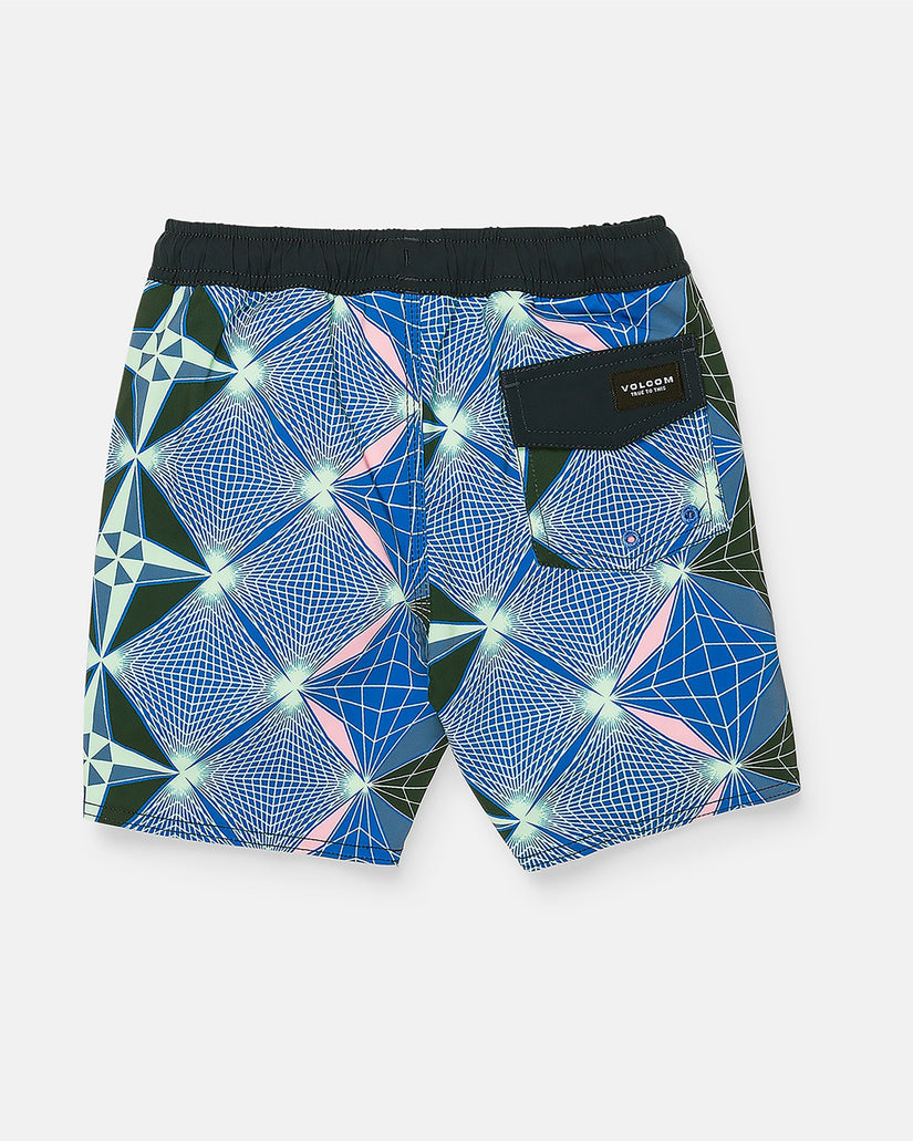 Little Boys Interwebz Trunks - Blue