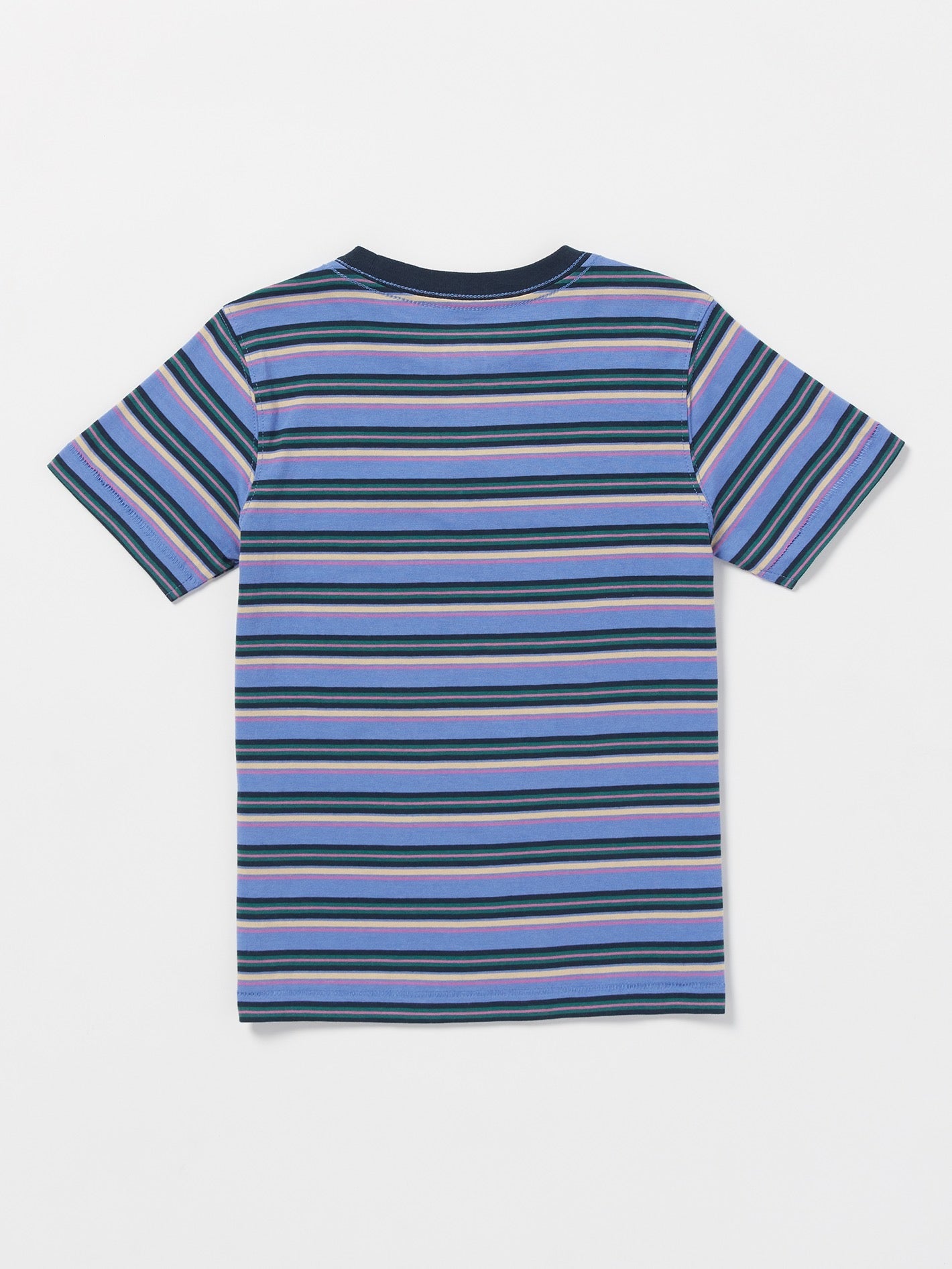 Little Boys Bright N Early Crew Short Sleeve Tee - Denim