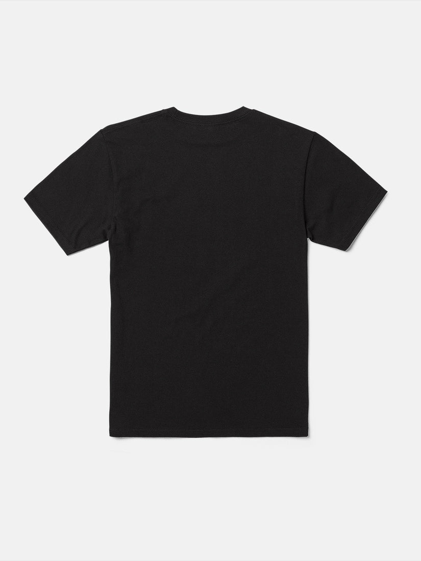 Little Boys Twisted Up Short Sleeve Tee - Black