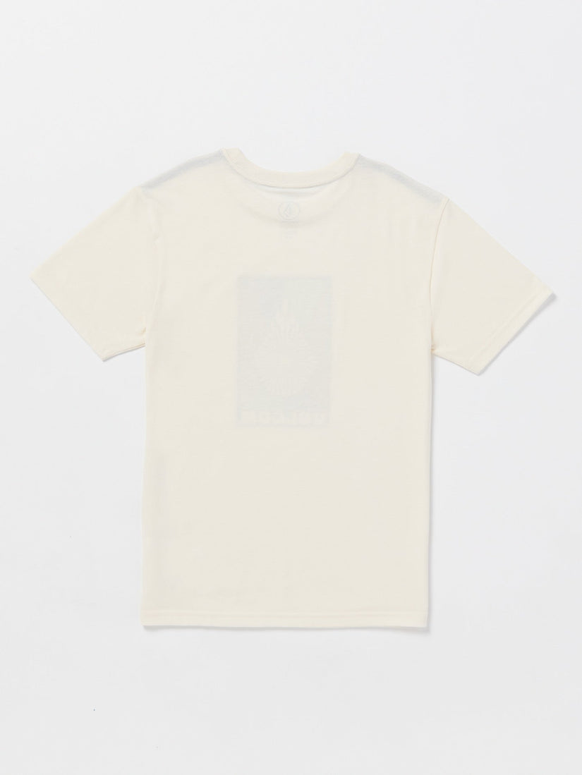 Little Boys Mosiac Short Sleeve Tee - Off White Heater