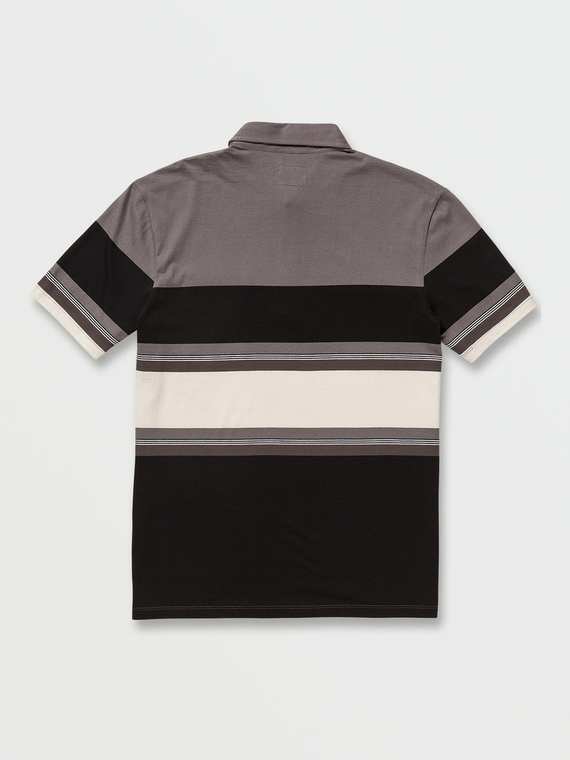 Heavy Daze Short Sleeve Polo - Pewter (A0132203_PEW) [02]