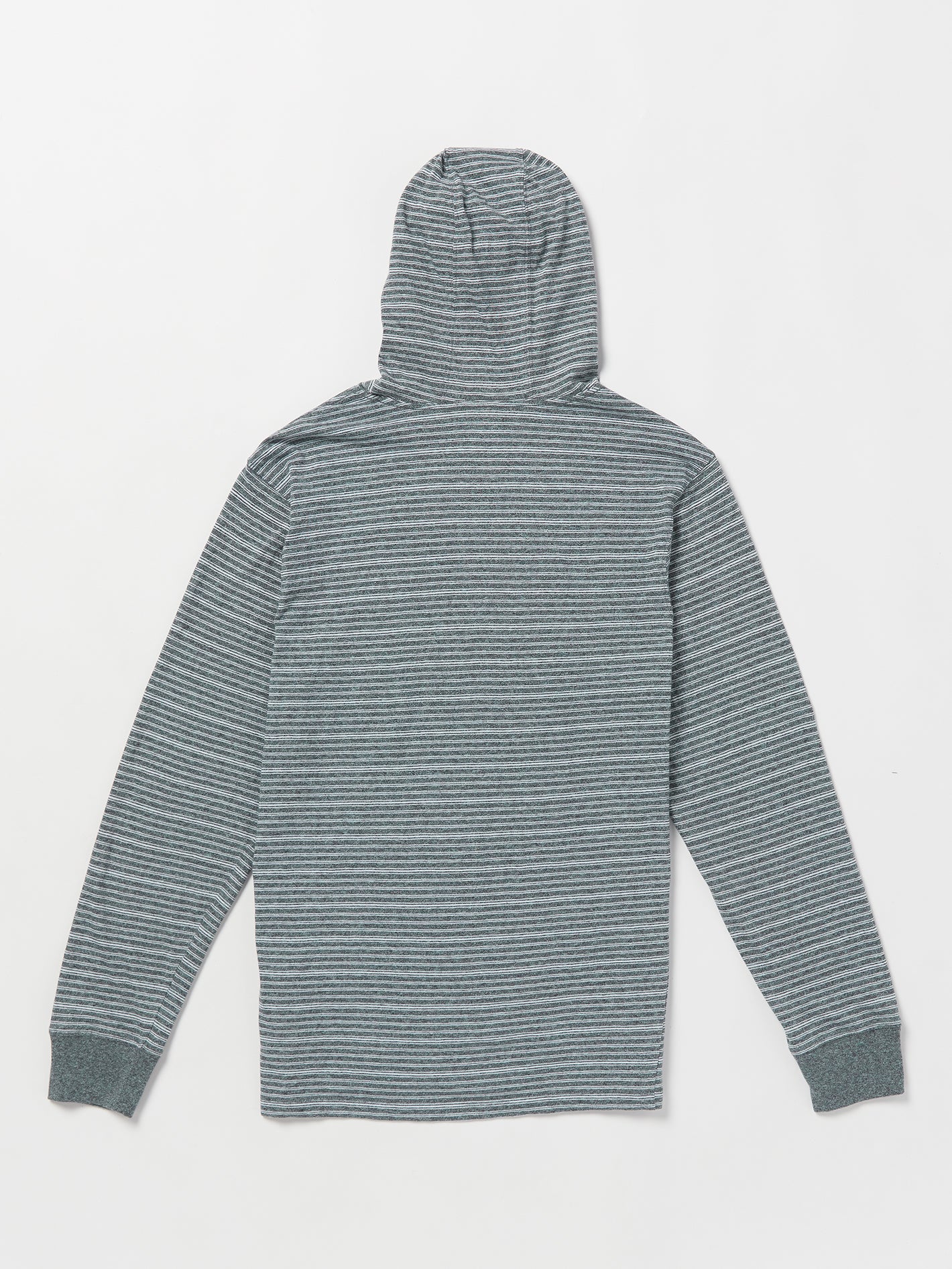 Static Stone Hooded Long Sleeve Shirt - Navy