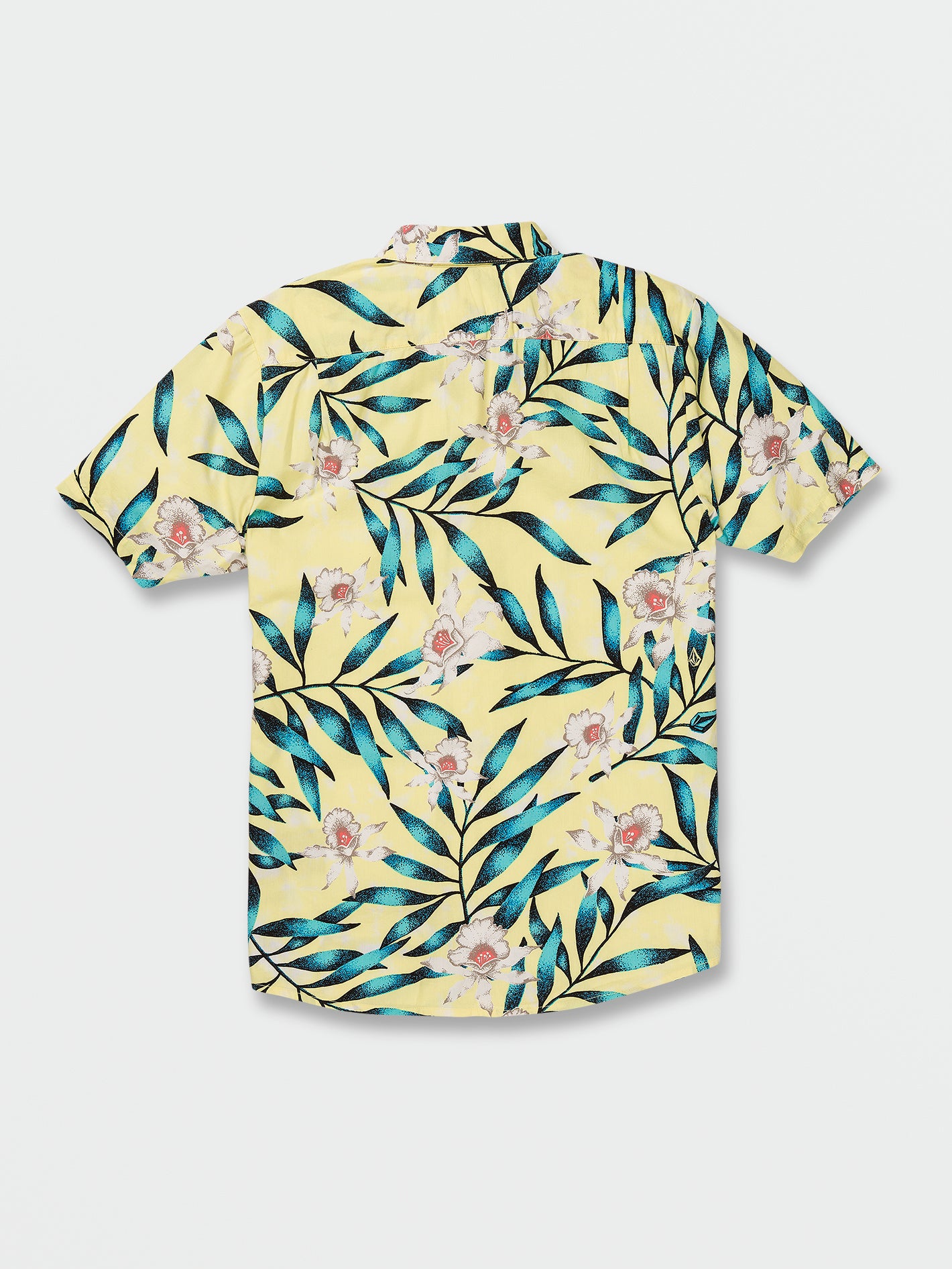 Tropical Hideout Short Sleeve Shirt - Glimmer Yellow