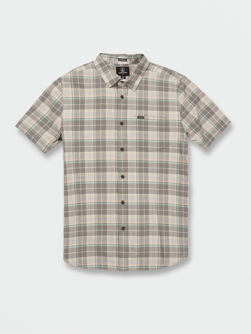 Benson Short Sleeve Shirt - Moonbeam (A0422302_MBM) [F]