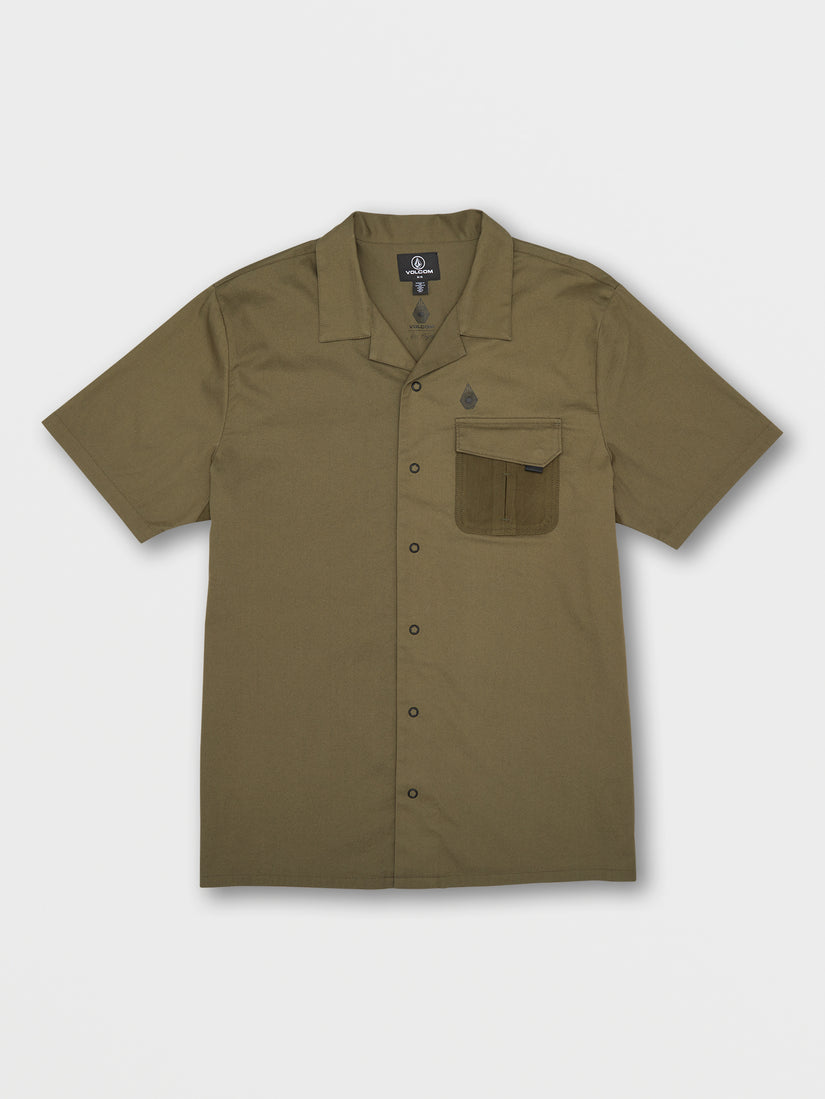 Skate Vitals Alec Majerus Short Sleeve Shirt - Winter Moss (A0422307_WMS) [F]