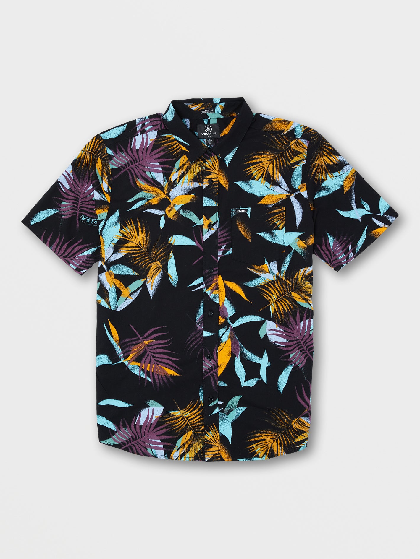 Leaf Spray Short Sleeve Shirt