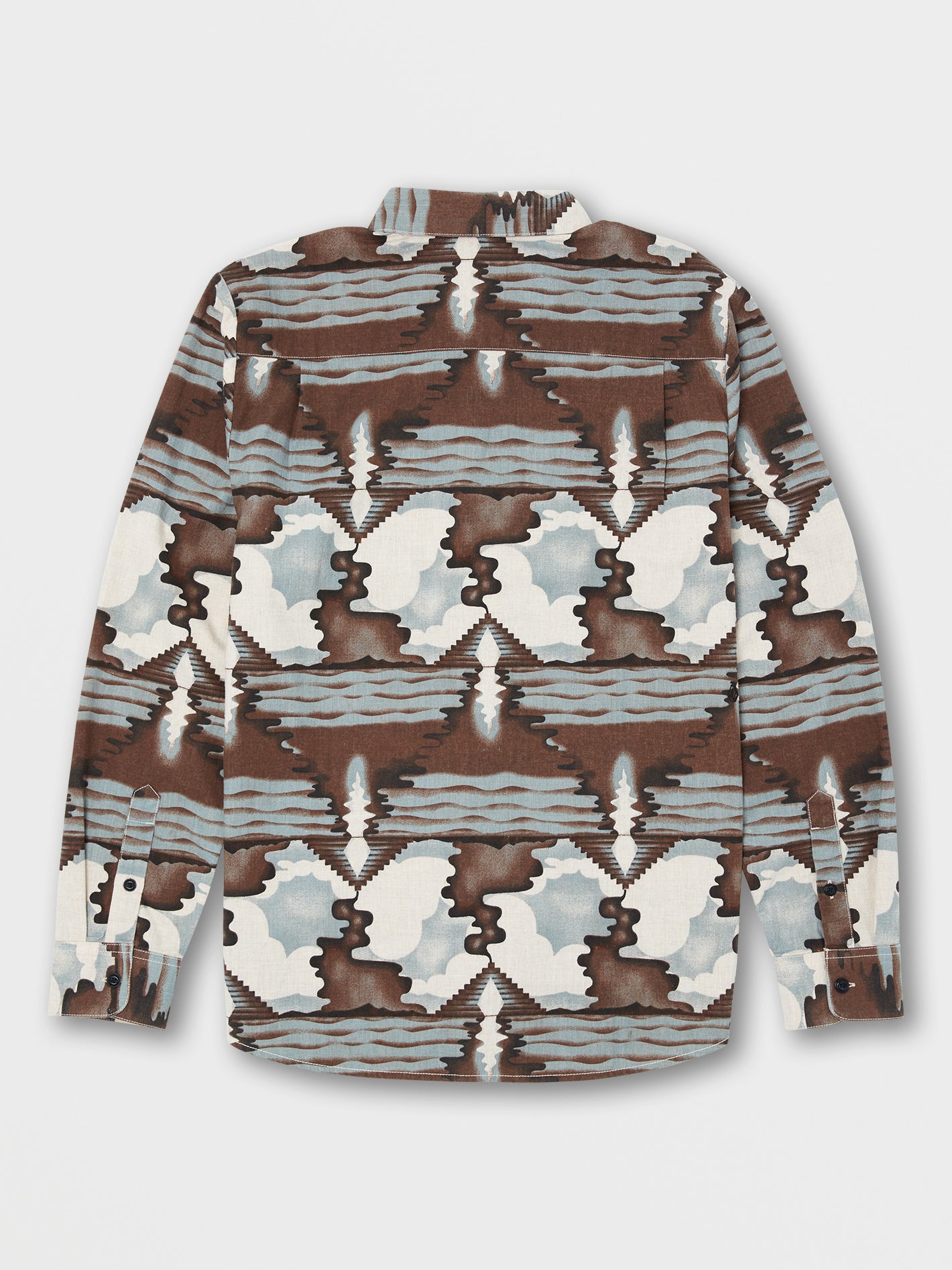 Liberate Long Sleeve Flannel - White Flash