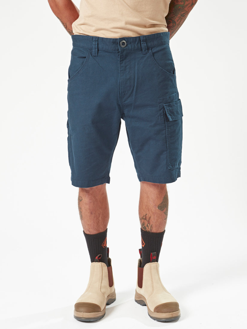 Volcom Workwear Caliper Work Shorts - Navy (A0902001_NVY) [1]