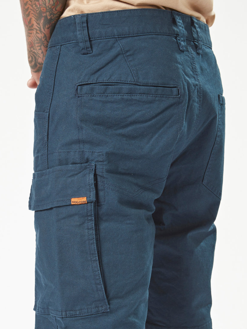 Volcom Workwear Caliper Work Shorts - Navy (A0902001_NVY) [4]