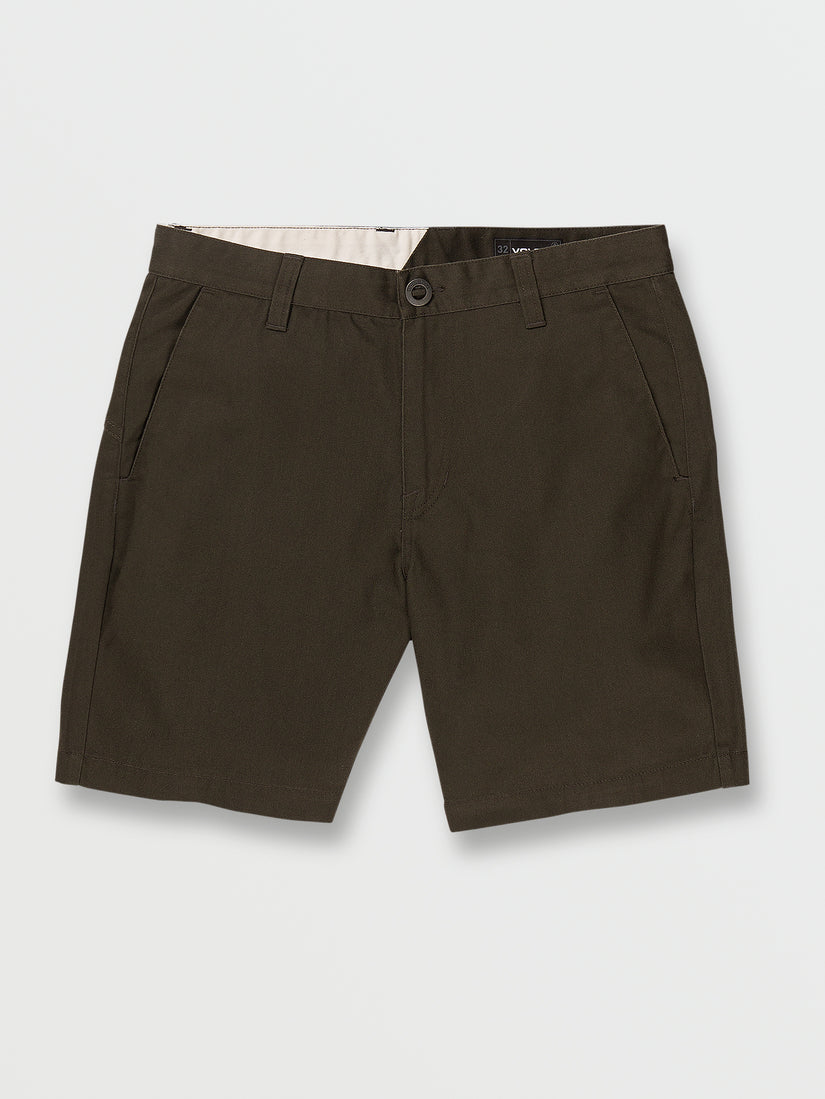 Barracks Relaxed Chino Shorts - Rinsed Black (A0932101_RIB) [F]