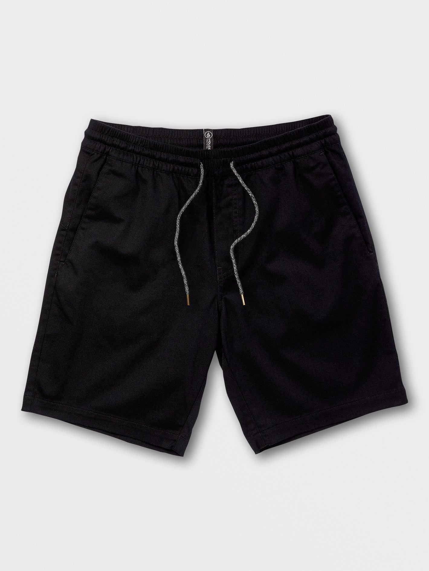 Folded Waistband Shorts, Black – Punch Clothing