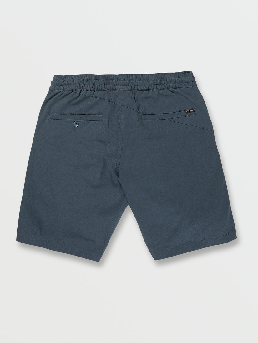 Frickin Elastic Waist Shorts - Marina Blue (A1022003_MRB) [B]