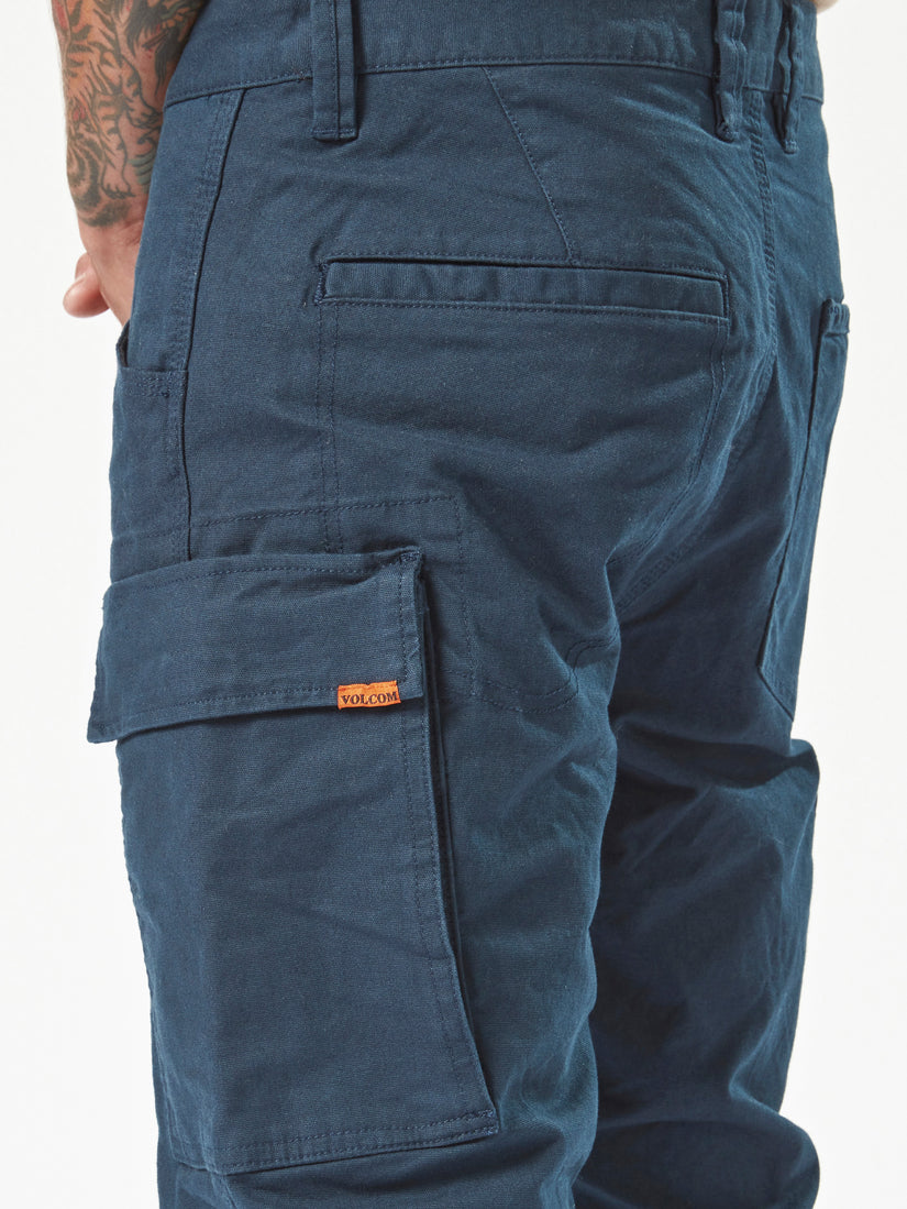 Volcom Workwear Caliper Cuff Pants - Navy