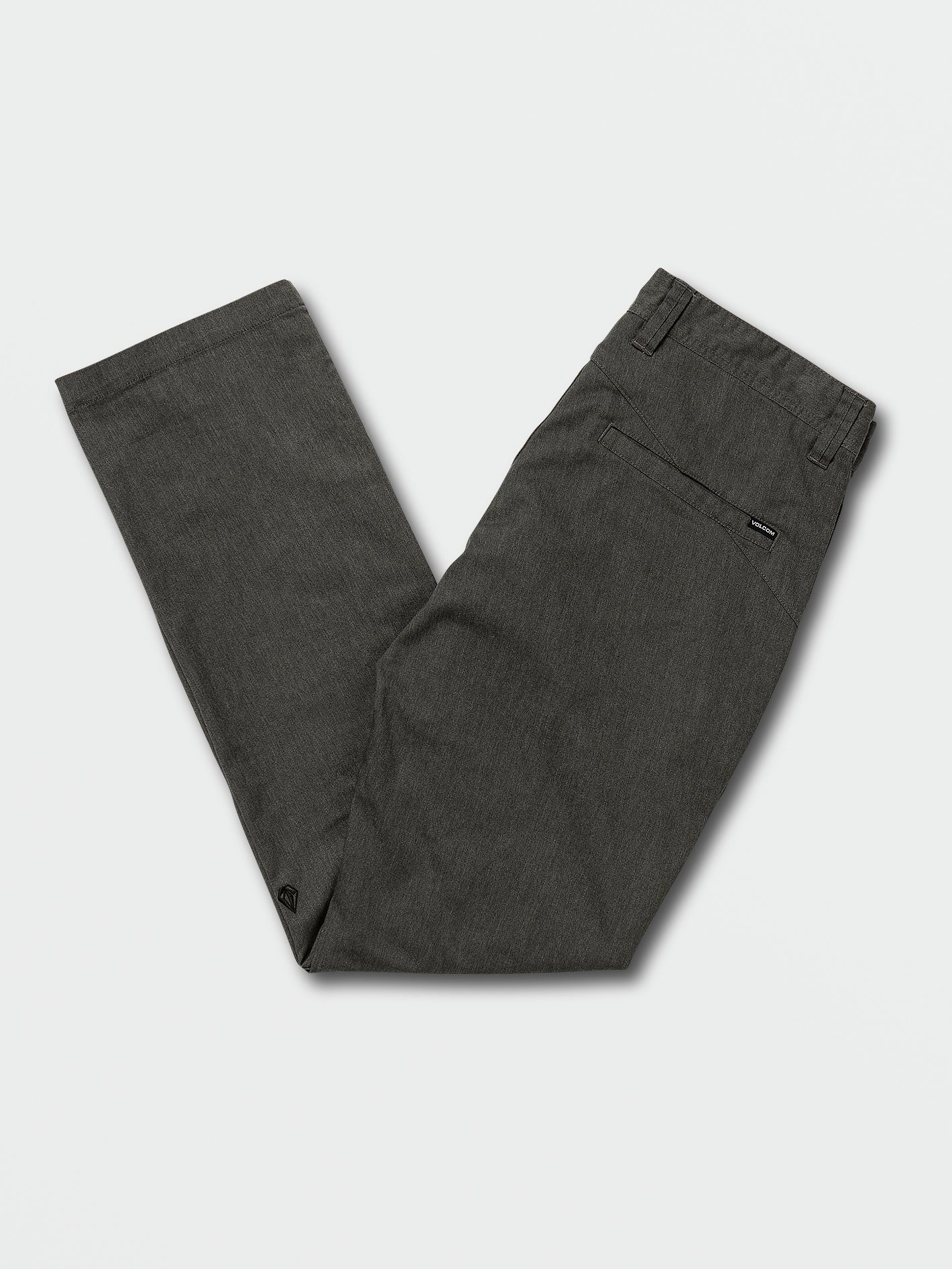 Volcom Men's Frickin Modern Stretch Chino Pants Charcoal Heather