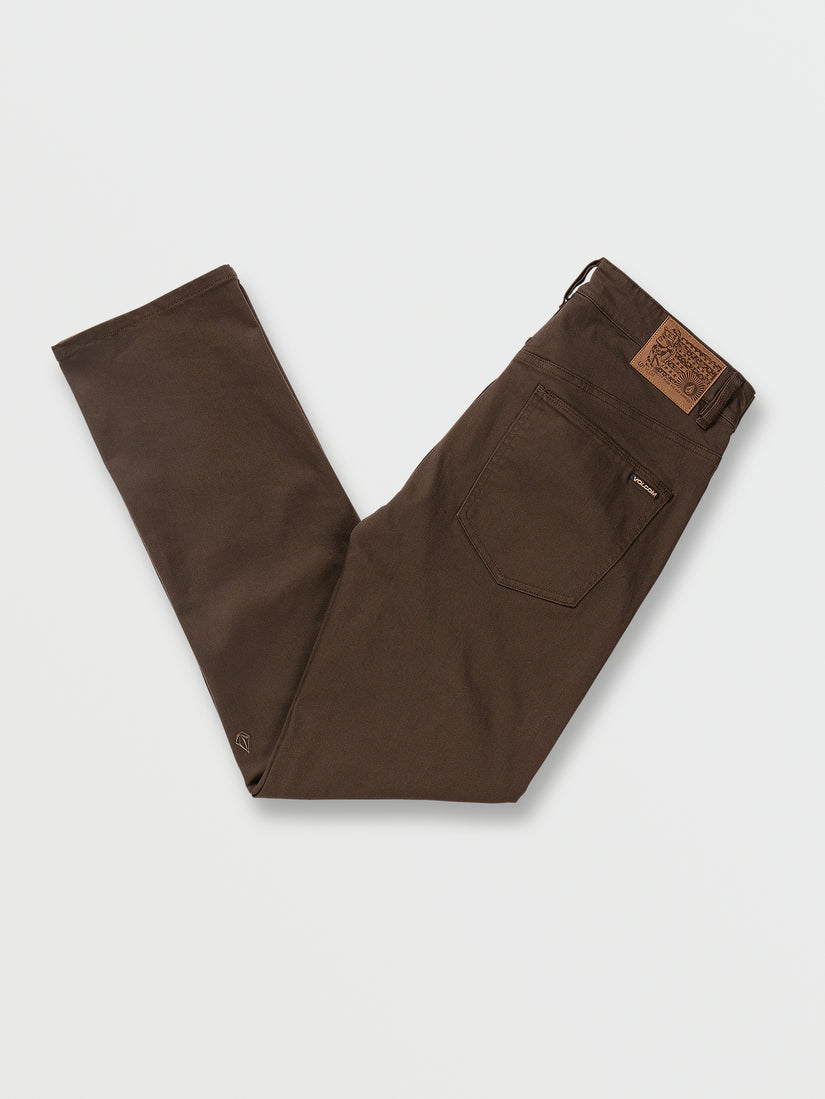 Solver 5 Pocket Slub Pants - Dark Brown (A1131703_DBR) [01]