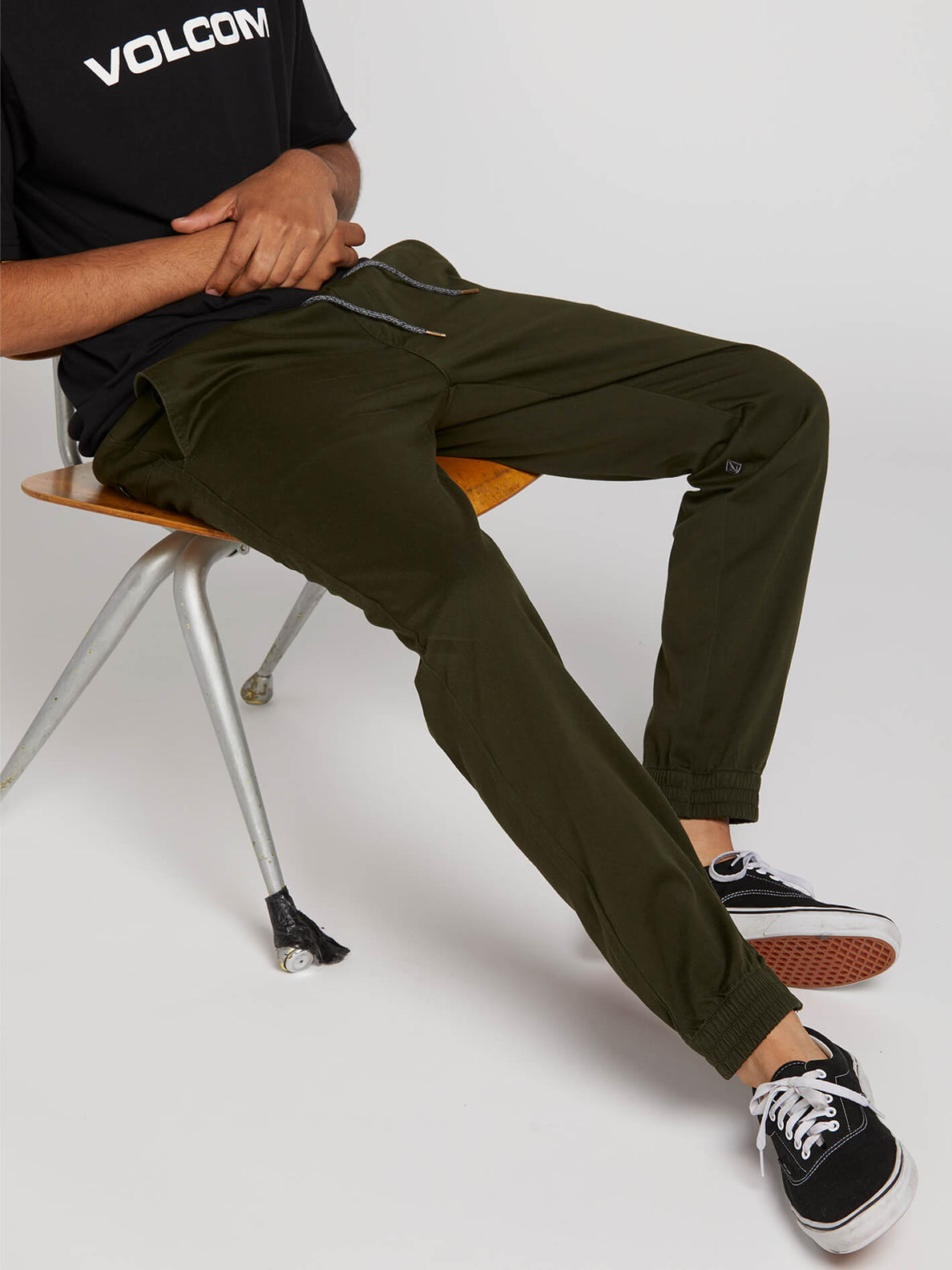 Frickin Slim Jogger Pants - Dark Green – Volcom Canada