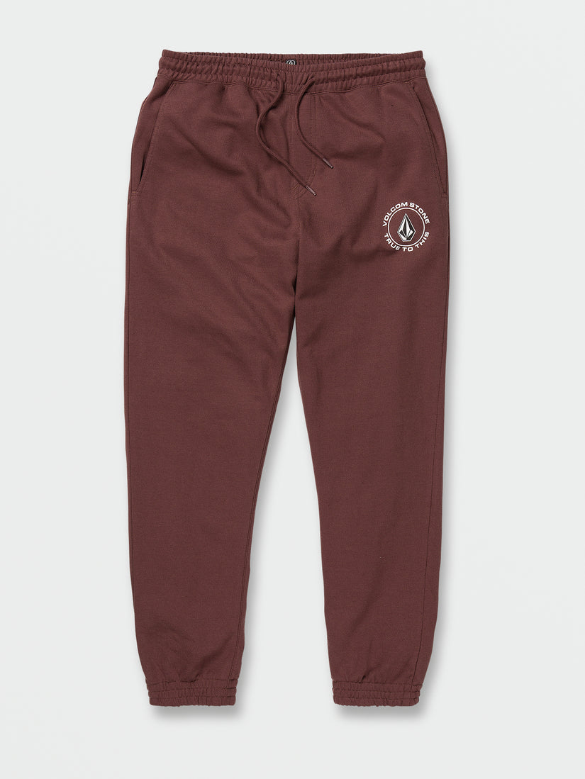 Black Friday Fleece Pants - Mahogany (A1242202_MAH) [F]