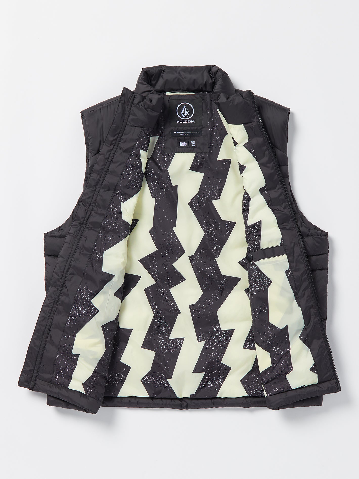 Earth Tripper Puff Vest - Black – Volcom Canada