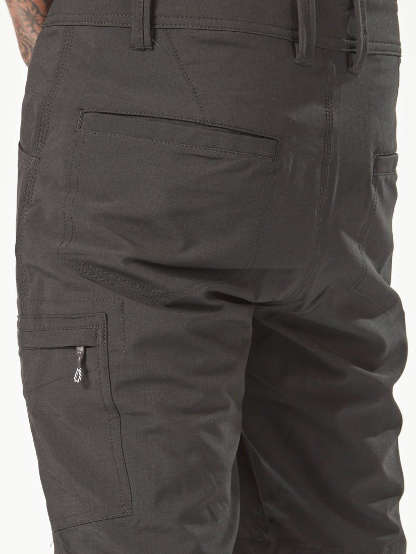 Volcom Workwear Slab Hybrid Shorts - Black (A3202000_BLK) [4]