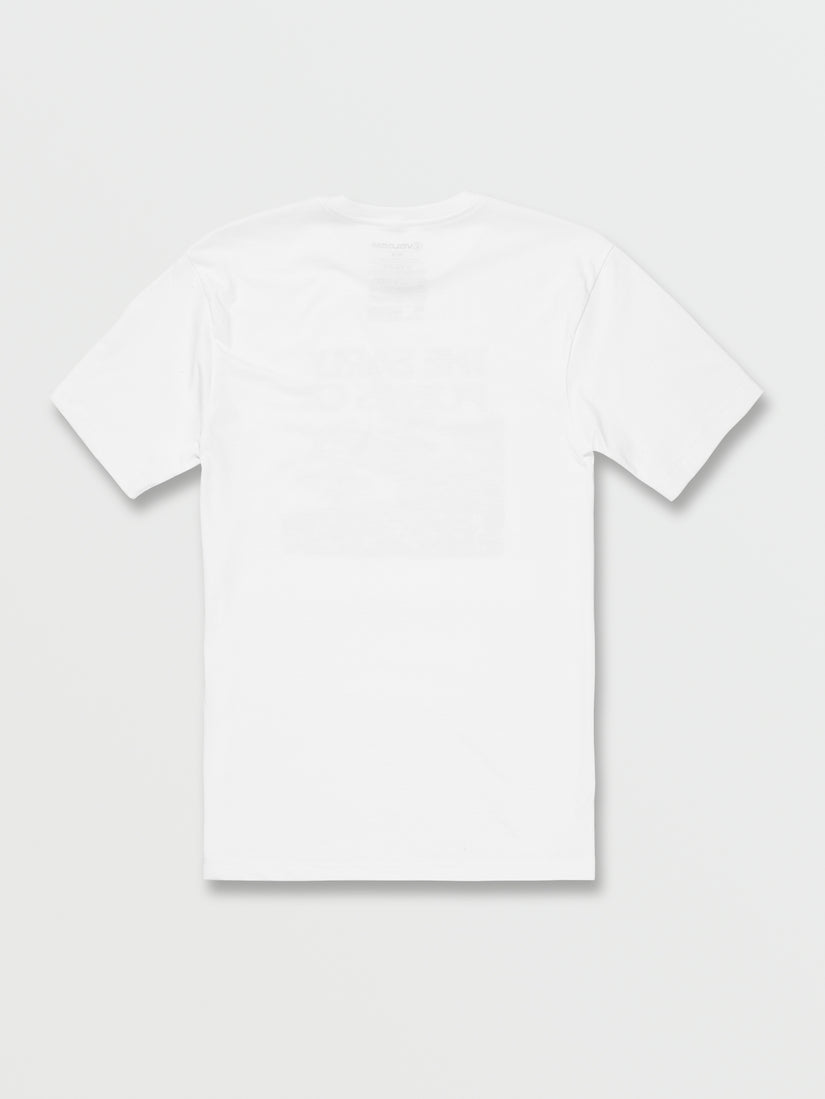 Volcom Entertainment Poems Short Sleeve Tee - White (A3512304_WHT) [B]