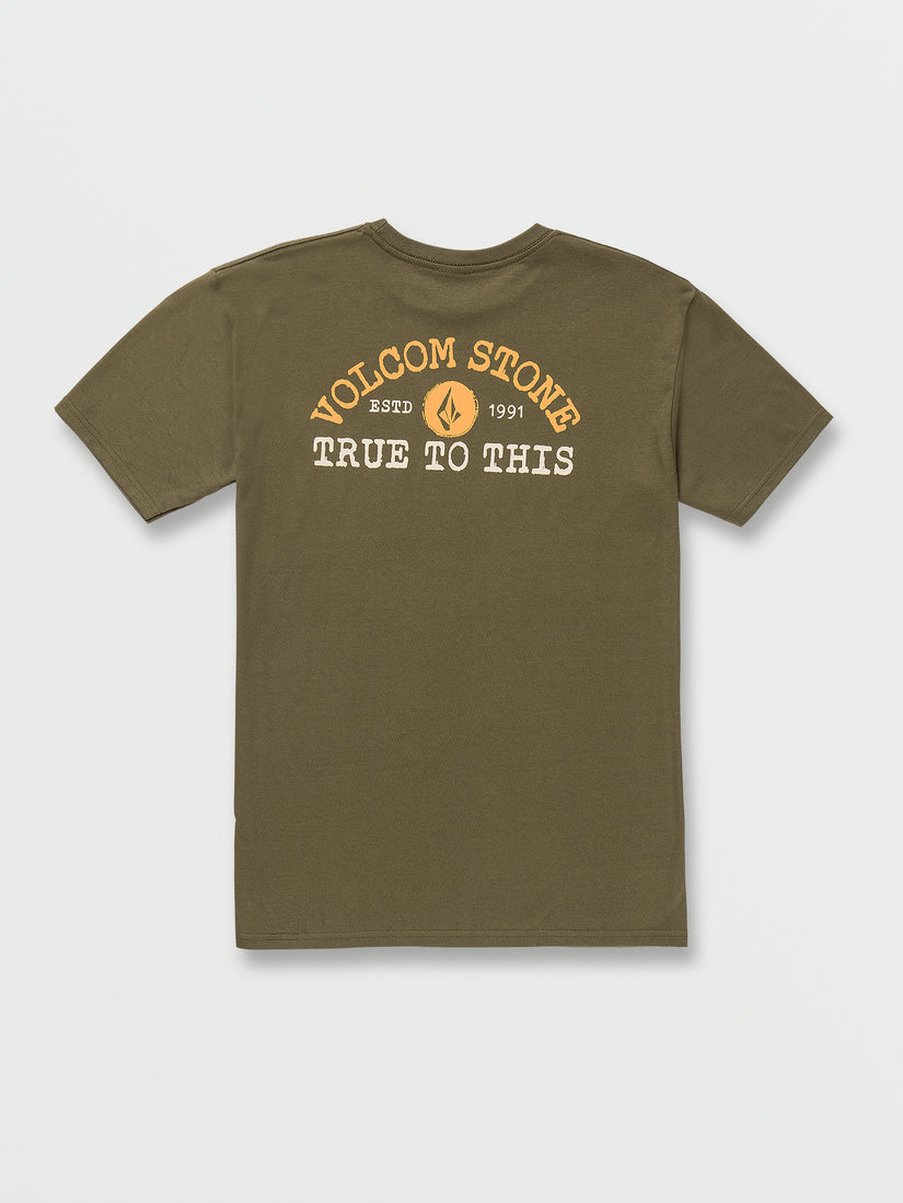 Darcher Short Sleeve Tee - Military (A3532205_MIL) [B]