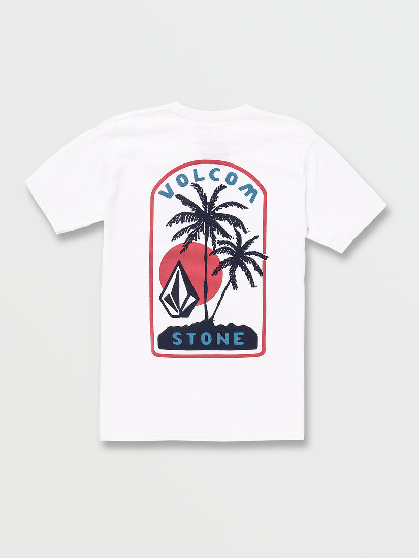 Island Dazer Short Sleeve Tee - White (A3532208_WHT) [B]