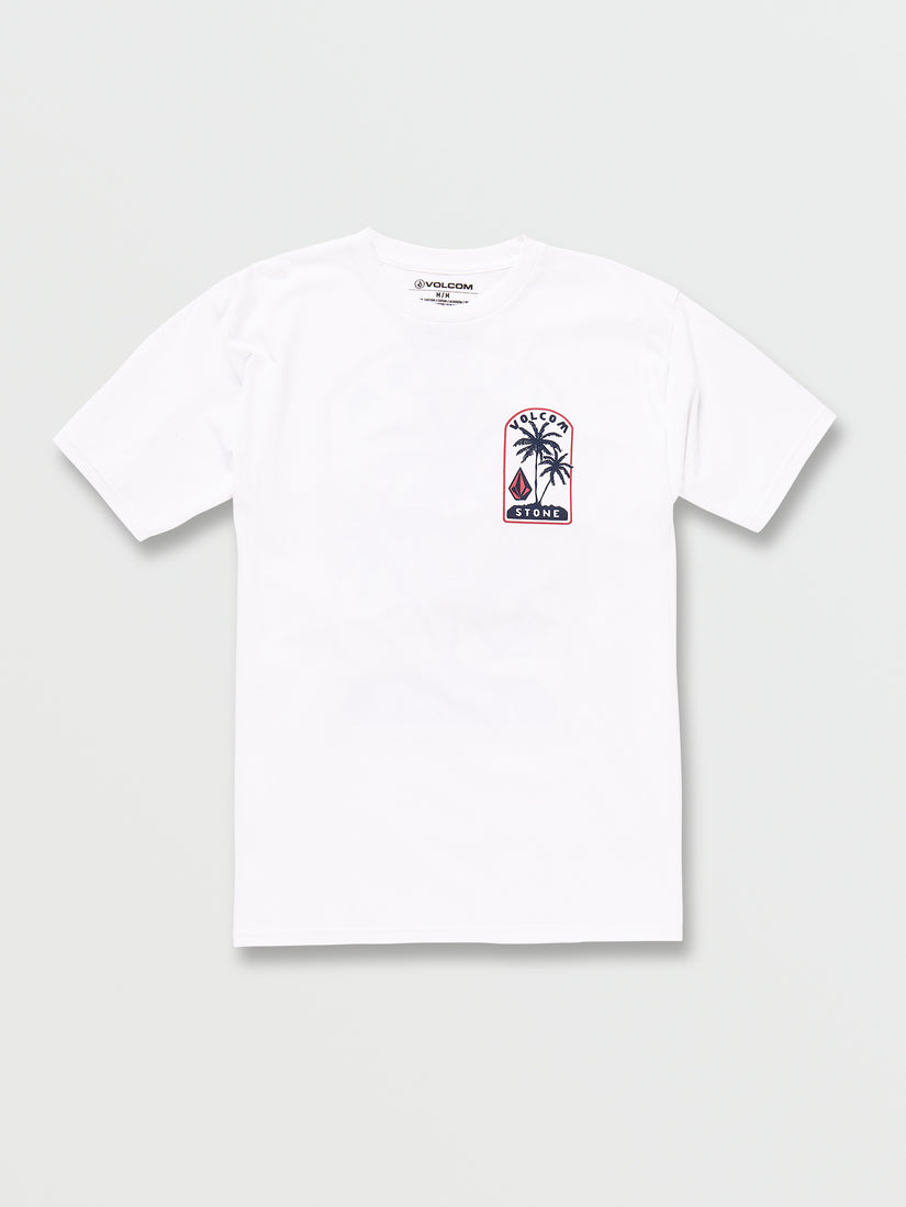 Island Dazer Short Sleeve Tee - White (A3532208_WHT) [F]