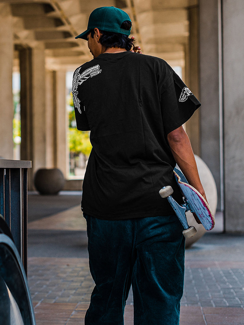 Skate Vitals Short Sleeve Tee - Black