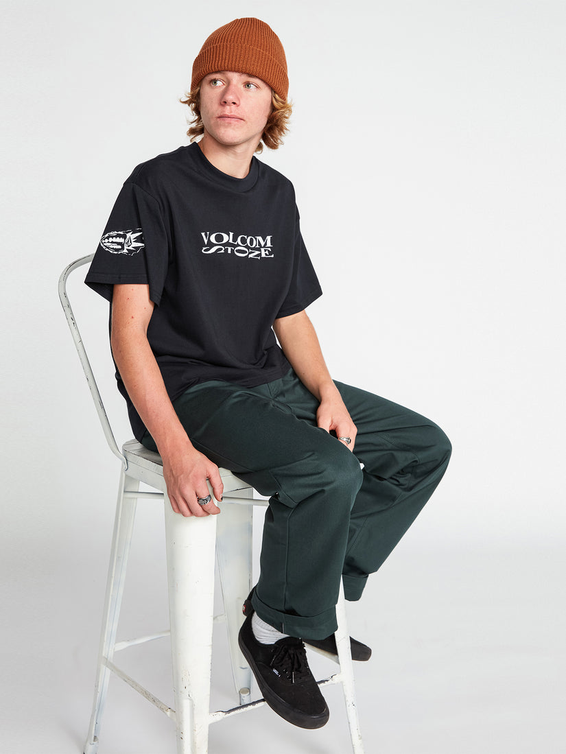 Skate Vitals Short Sleeve Tee - Black (A3532215_BLK) [50]