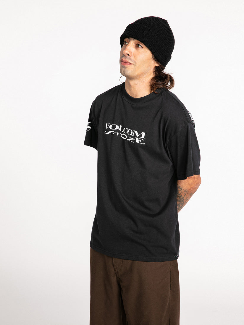 Skate Vitals Short Sleeve Tee - Black (A3532215_BLK) [F]