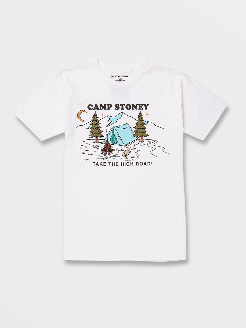 Camp Stoney Short Sleeve Tee - White (A3542205_WHT) [B]